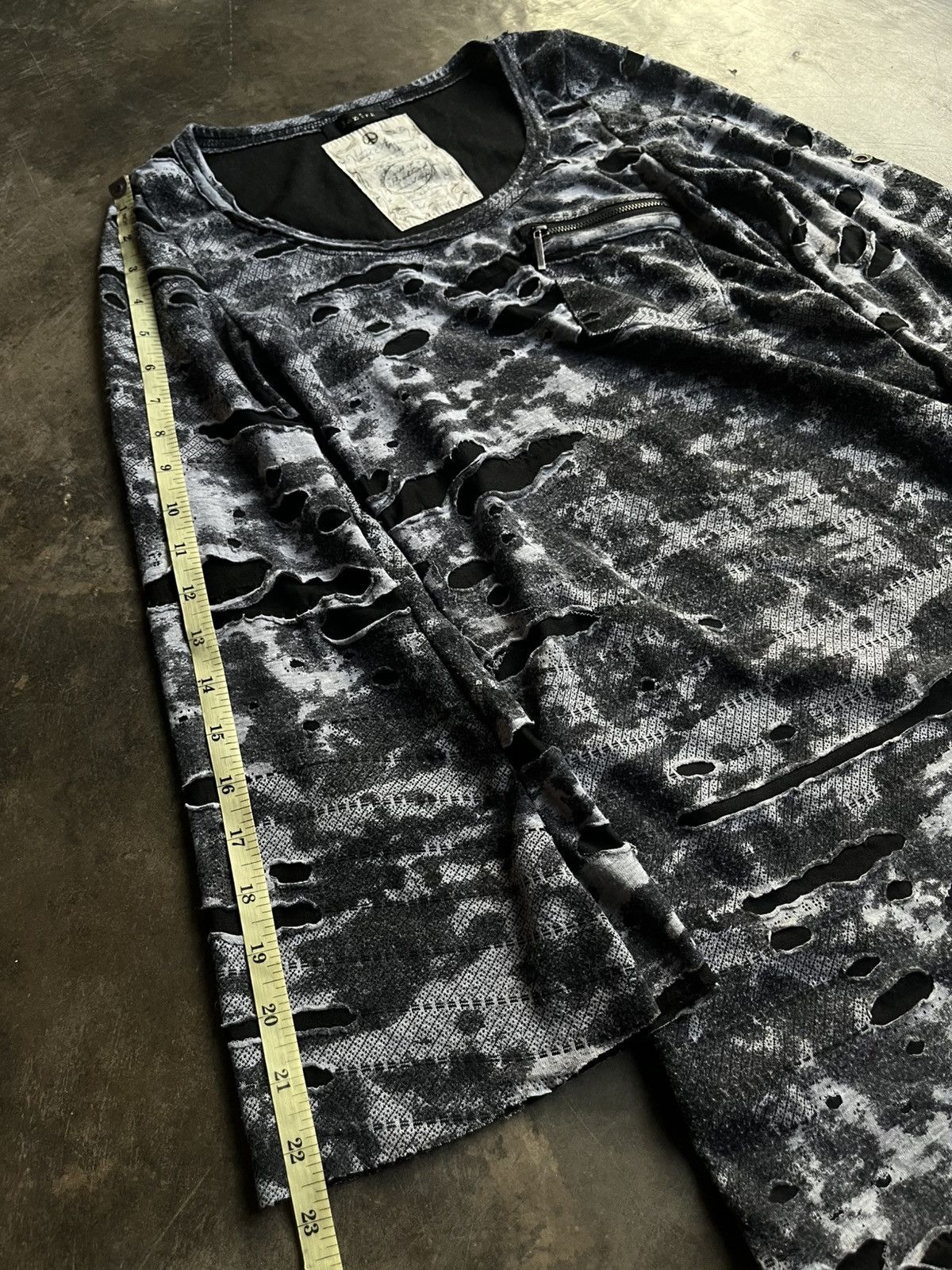 14th Addiction JAPANESE NATIVE AMERICAN DISTRESSED DRESS GOTHIC Y2K VKEI Size US M / EU 48-50 / 2 - 13 Thumbnail