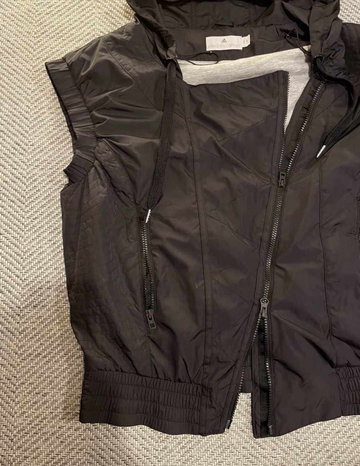Adidas Adidas x Stella McCartney Double-Zip Hooded Vest K24 Size M / US 6-8 / IT 42-44 - 5 Thumbnail