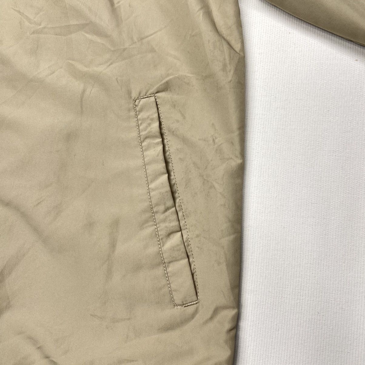 Nike × Vintage VTG Nike Varsity Jacket Brown Coaches Windbreaker Grey Tag Size US M / EU 48-50 / 2 - 4 Thumbnail