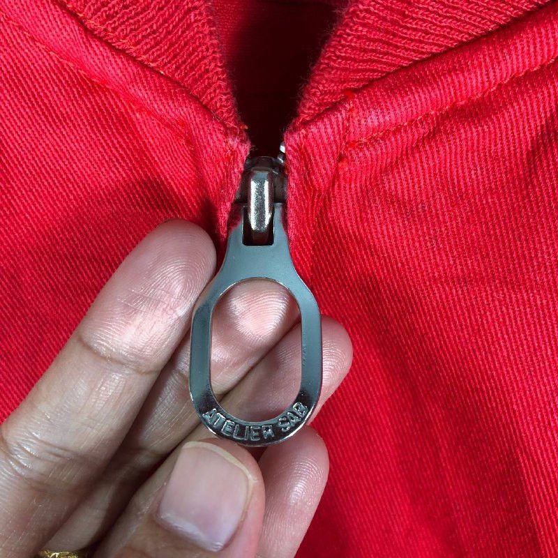 Japanese Brand Vintage Atelier Sab Zipper Jacket Size US L / EU 52-54 / 3 - 7 Thumbnail