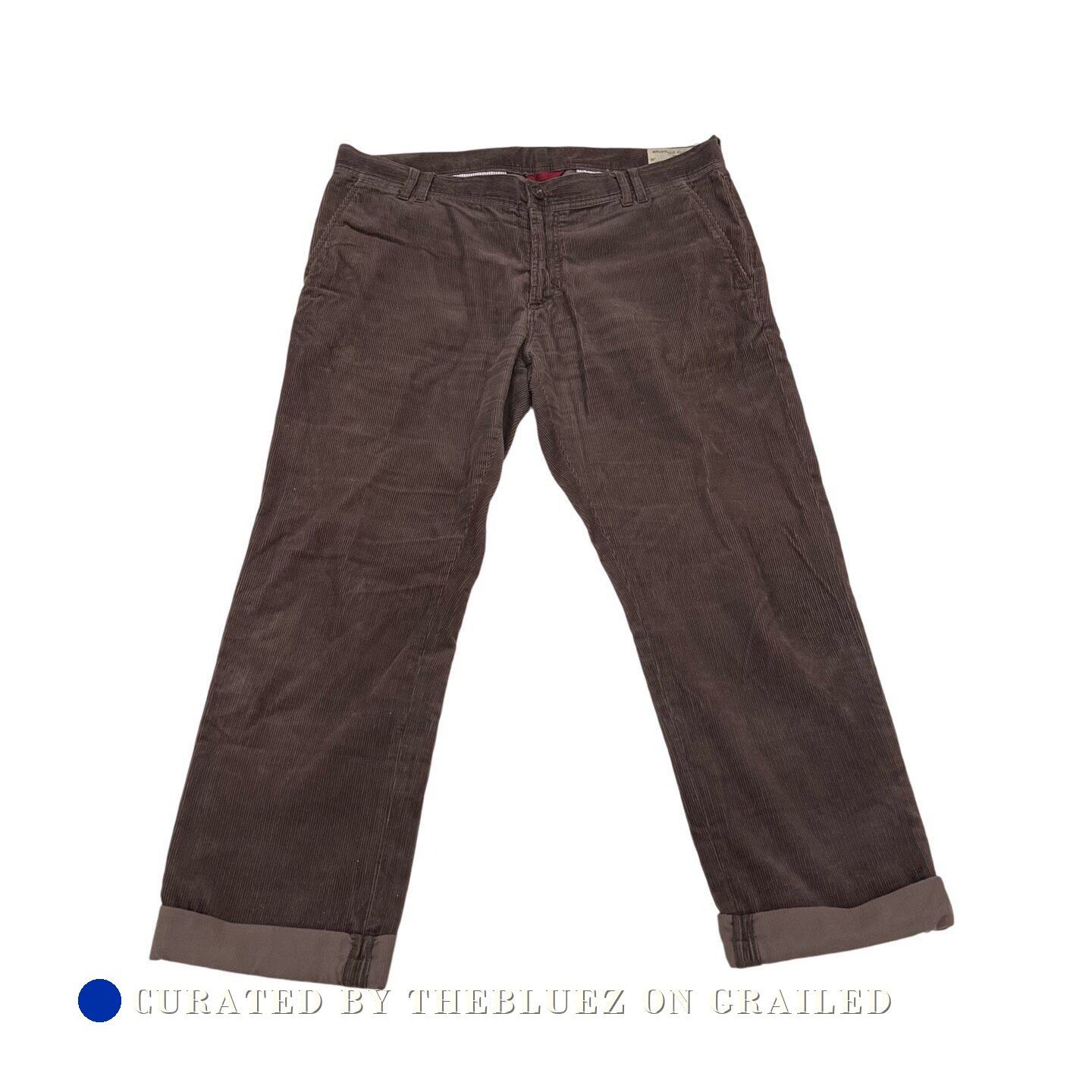 Brunello Cucinelli Brunello Cucinelli Corduroy Casual Pants Size US 35 - 1 Thumbnail