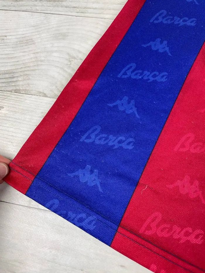 Kappa Vintage Barcelona 1995 1997 Nadal #20 Home Shirt Jersey Size US S / EU 44-46 / 1 - 18 Thumbnail
