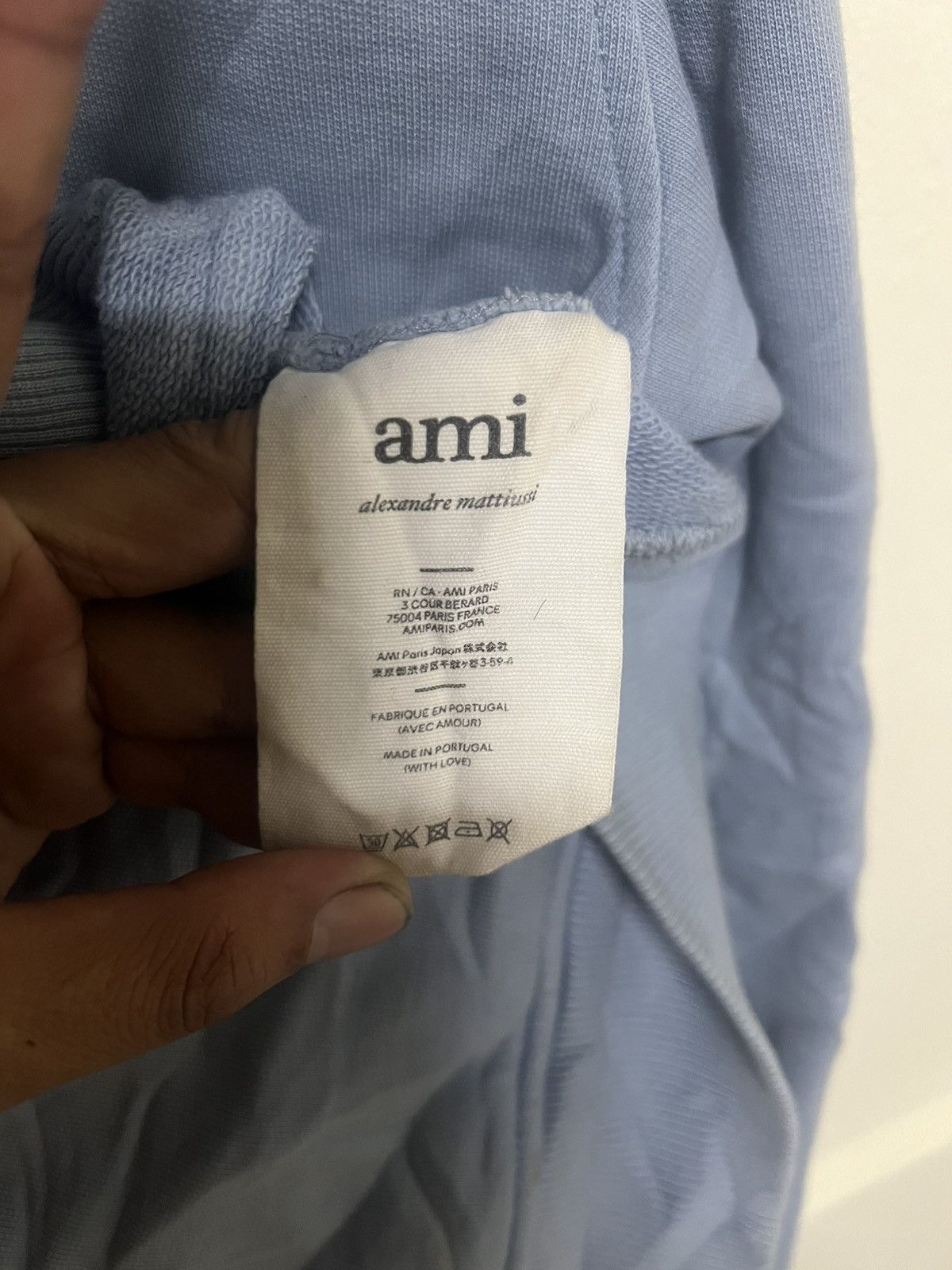 AMI AMI Paris Hoodie with Ami Ceoir embroidery Size US L / EU 52-54 / 3 - 7 Thumbnail