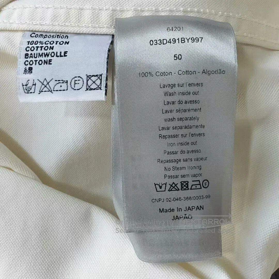 Dior Dior Embroidered Logo Denim Shirt Jacket. Size US L / EU 52-54 / 3 - 5 Thumbnail