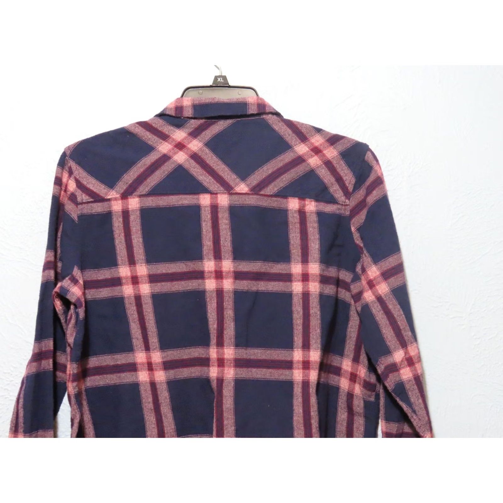 Vintage Woolrich Shirt Women 2XL Purple Plaid Flannel Button-Up Long Sleeve Collared Woolrich 100% Cotton Regular Fit Vintage No Size XXL / US 16-18 / IT 52-54 - 7 Thumbnail