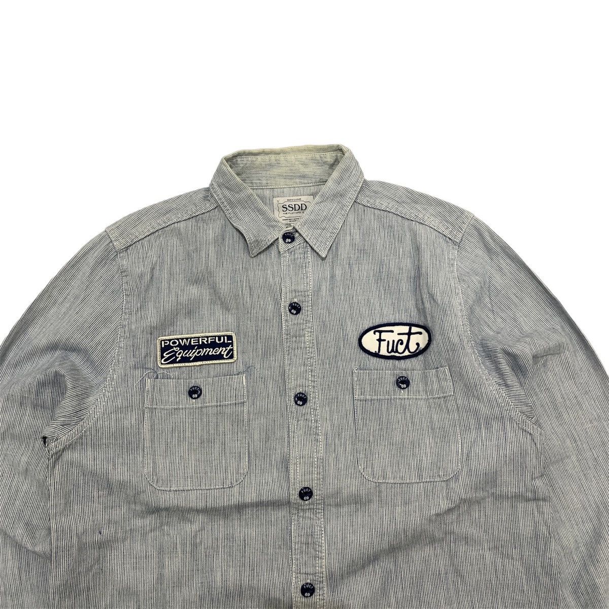FUCT SSDD FUCT WORK SHIRT “ Powerful Equipment” Size US M / EU 48-50 / 2 - 2 Thumbnail