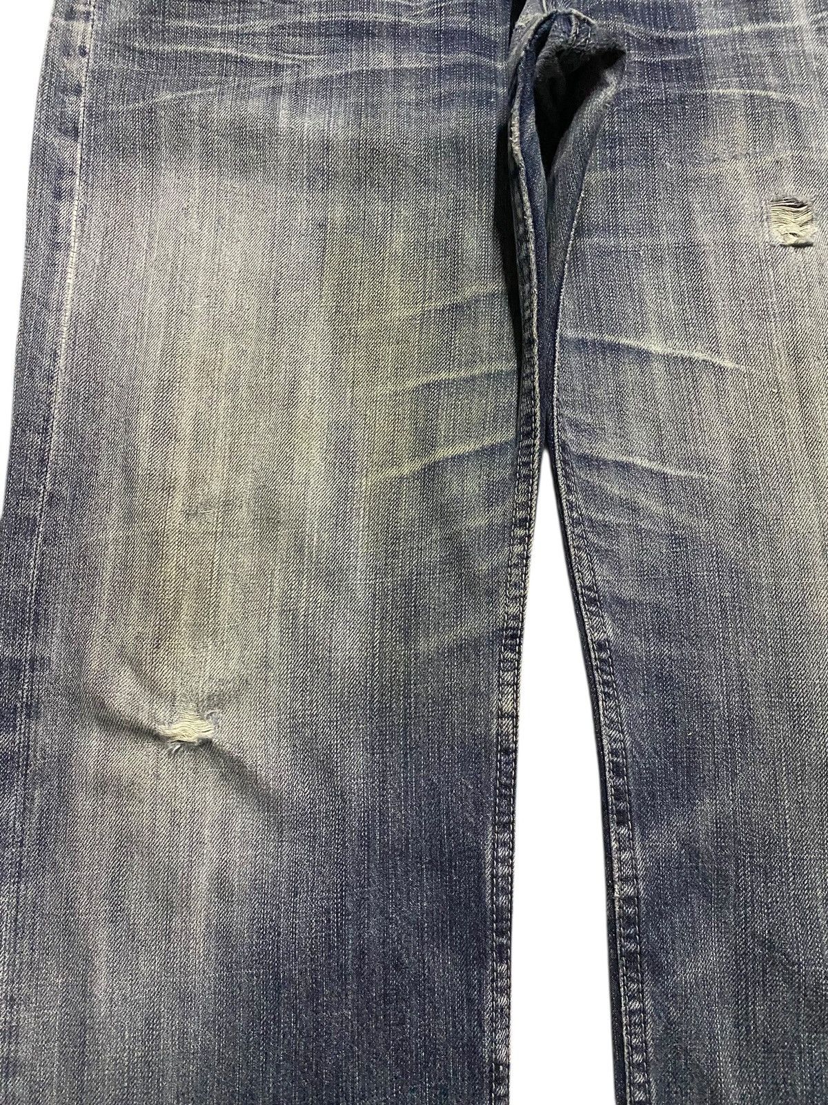 Japanese Brand Vintage Japanese Brand Oririn Faded Wash Distressed Jeans Size US 34 / EU 50 - 7 Thumbnail