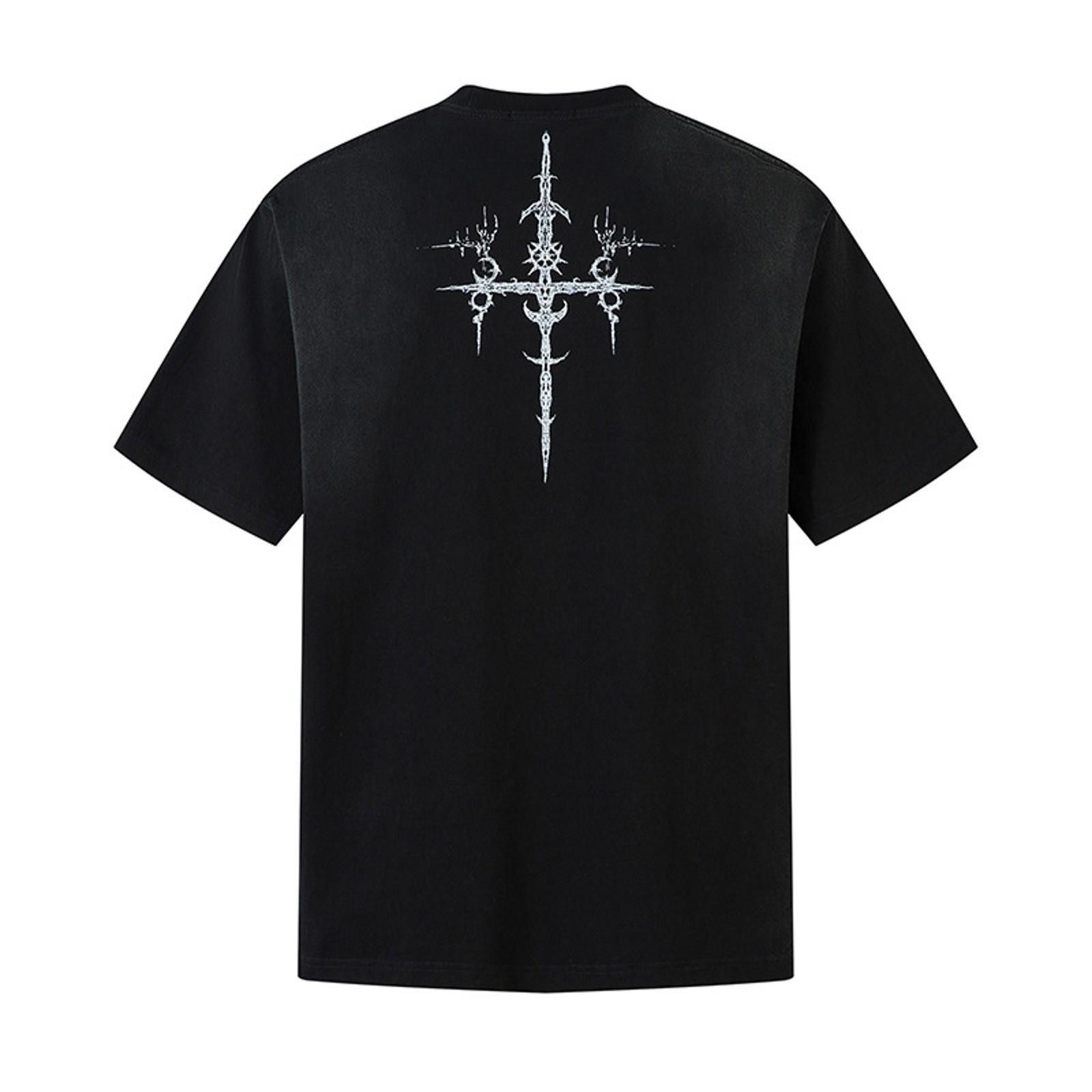 Japanese Brand Cross Graphic Tee Size US M / EU 48-50 / 2 - 2 Thumbnail