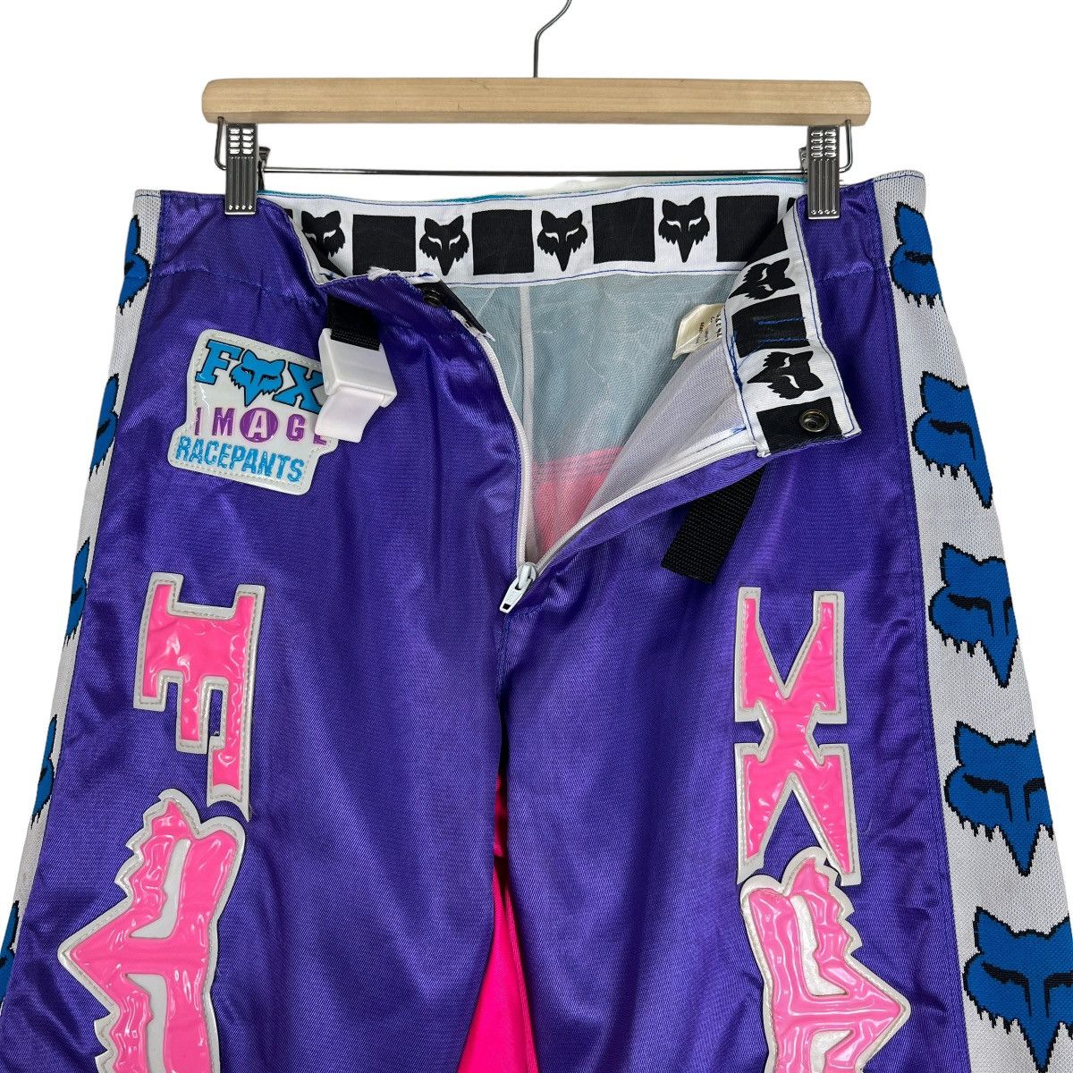 Fox Racing 🔥 RARE 90s VINTAGE FOX IMAGE RACING PANTS Size US 34 / EU 50 - 12 Thumbnail