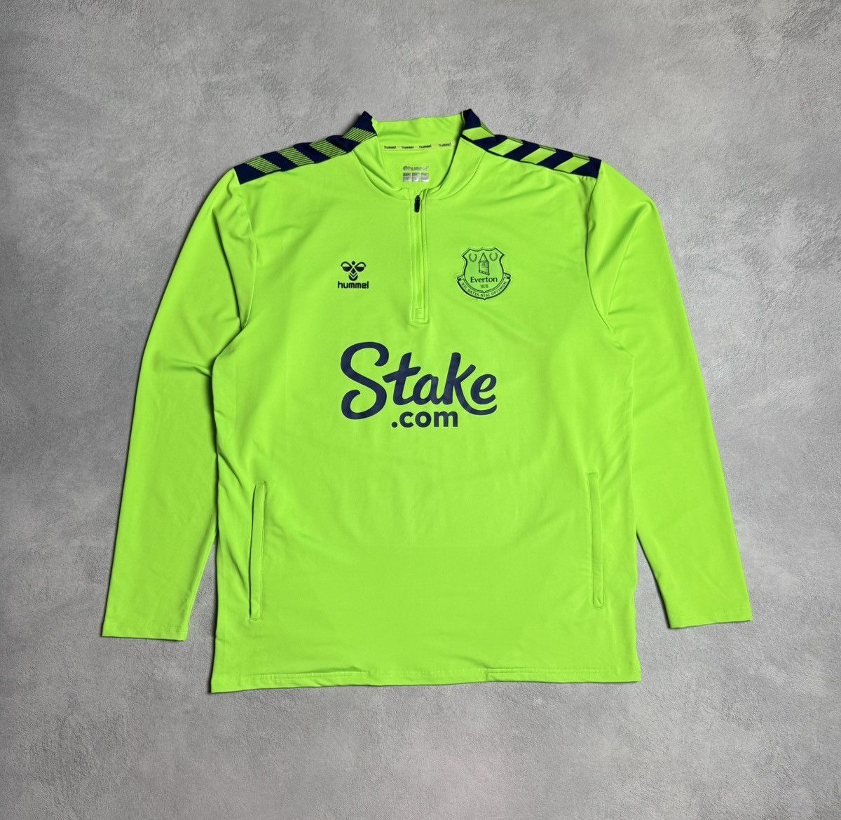 Hummel Everton 2022 2023 Training Football Soccer Top Hummel Size US XXL / EU 58 / 5 - 1 Thumbnail