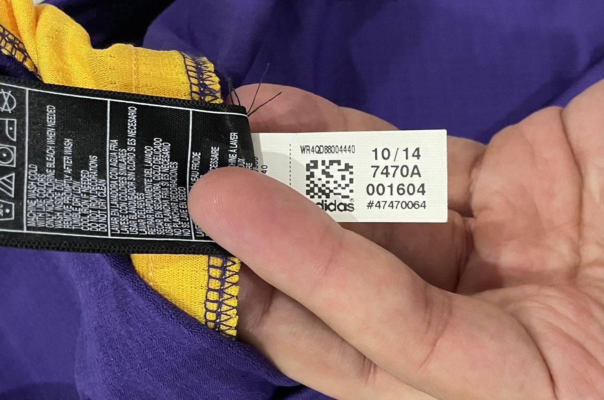 Adidas Adidas Authentic Kobe Bryant #24 LA Lakers Jersey Mens Large Size US L / EU 52-54 / 3 - 3 Thumbnail