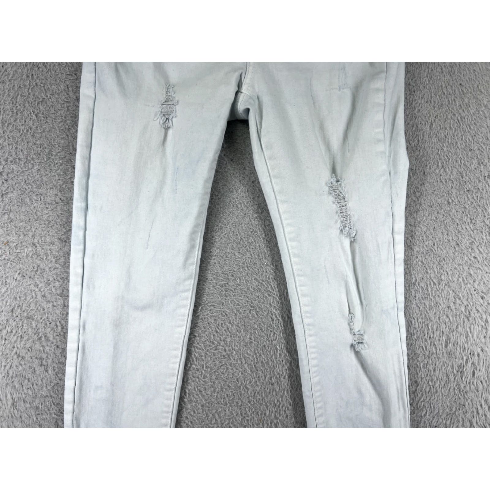 Vintage Wax Jean Women's Jeans Skinny 0 Blue Denim Cotton Blend Stretch Adult Regular Size 25" / US 0 / IT 36 - 7 Thumbnail