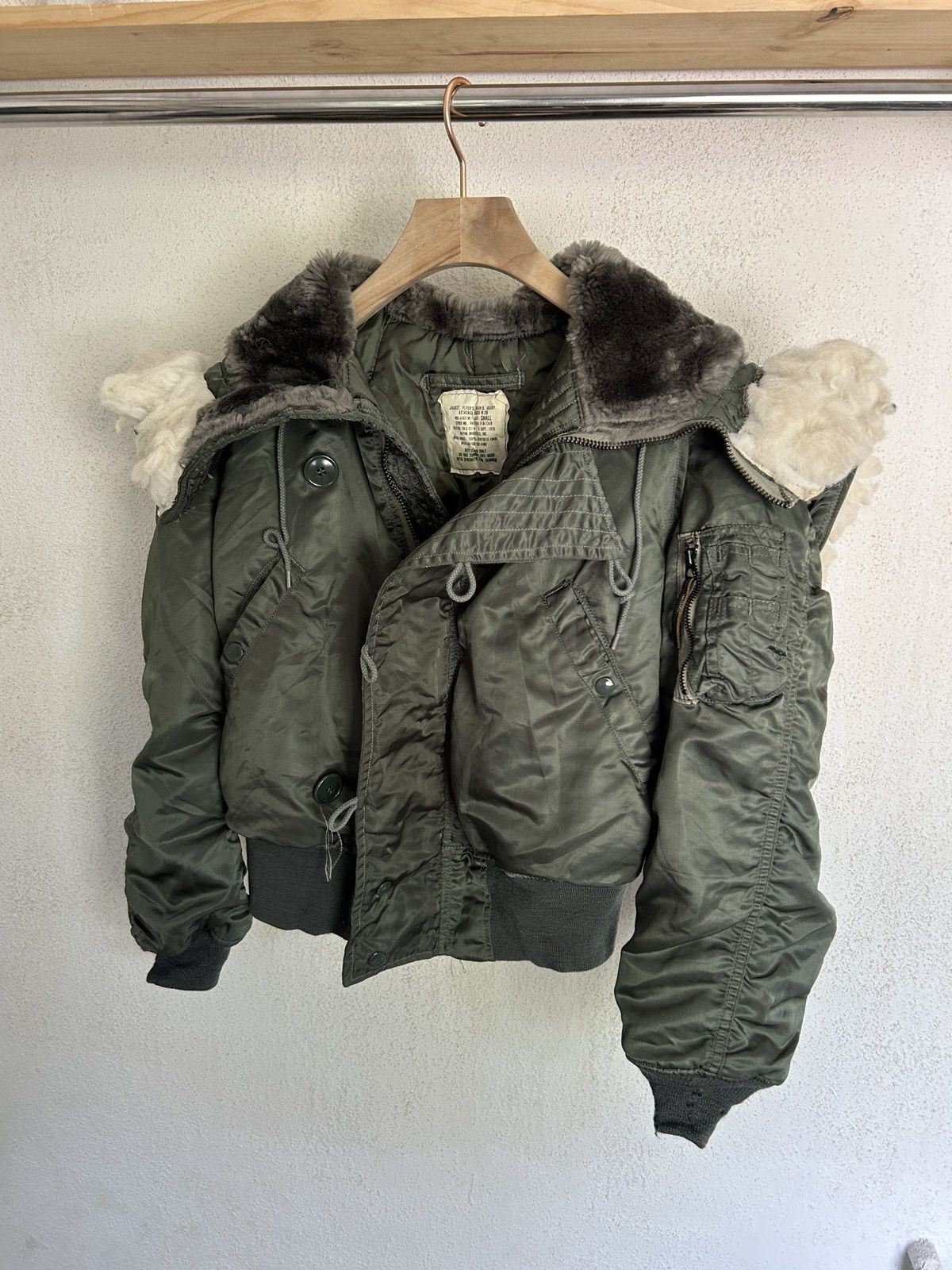 Alpha Industries 1979 N2B Alpha Industries Faux Fur Bomber Jacket Size US S / EU 44-46 / 1 - 5 Thumbnail