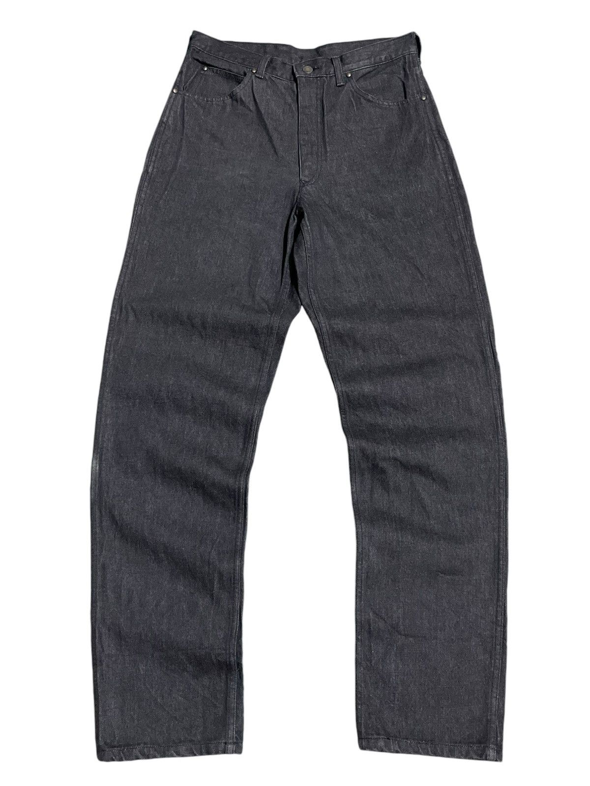 Comme des Garcons Vintage Comme Des Garcons Avant-Garde Denim Grey Wash Jeans Size US 31 - 3 Thumbnail