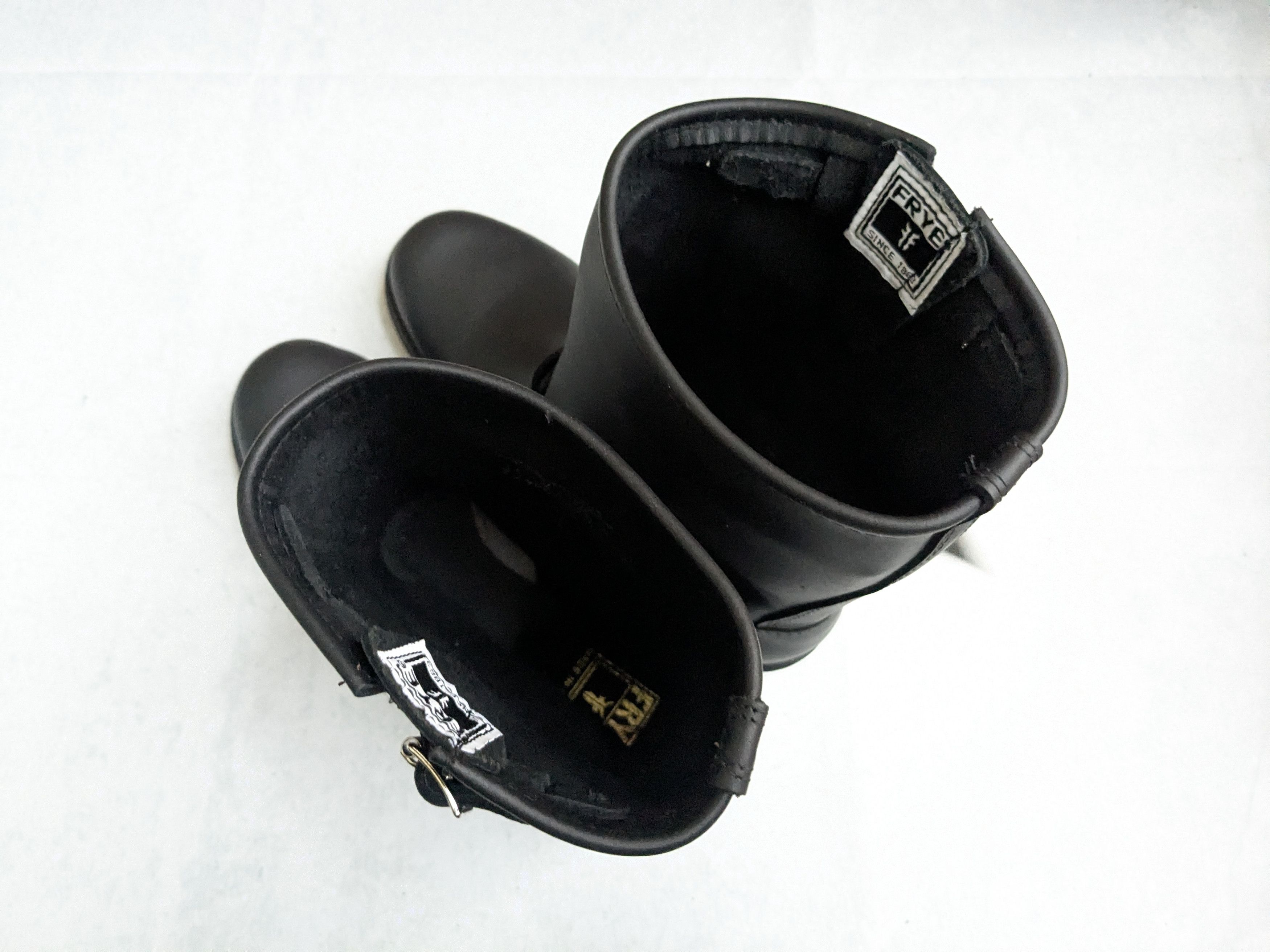 Frye Frye Engineer Boots Black Leather 9 Motorcycle Biker Size US 9 / EU 42 - 17 Thumbnail