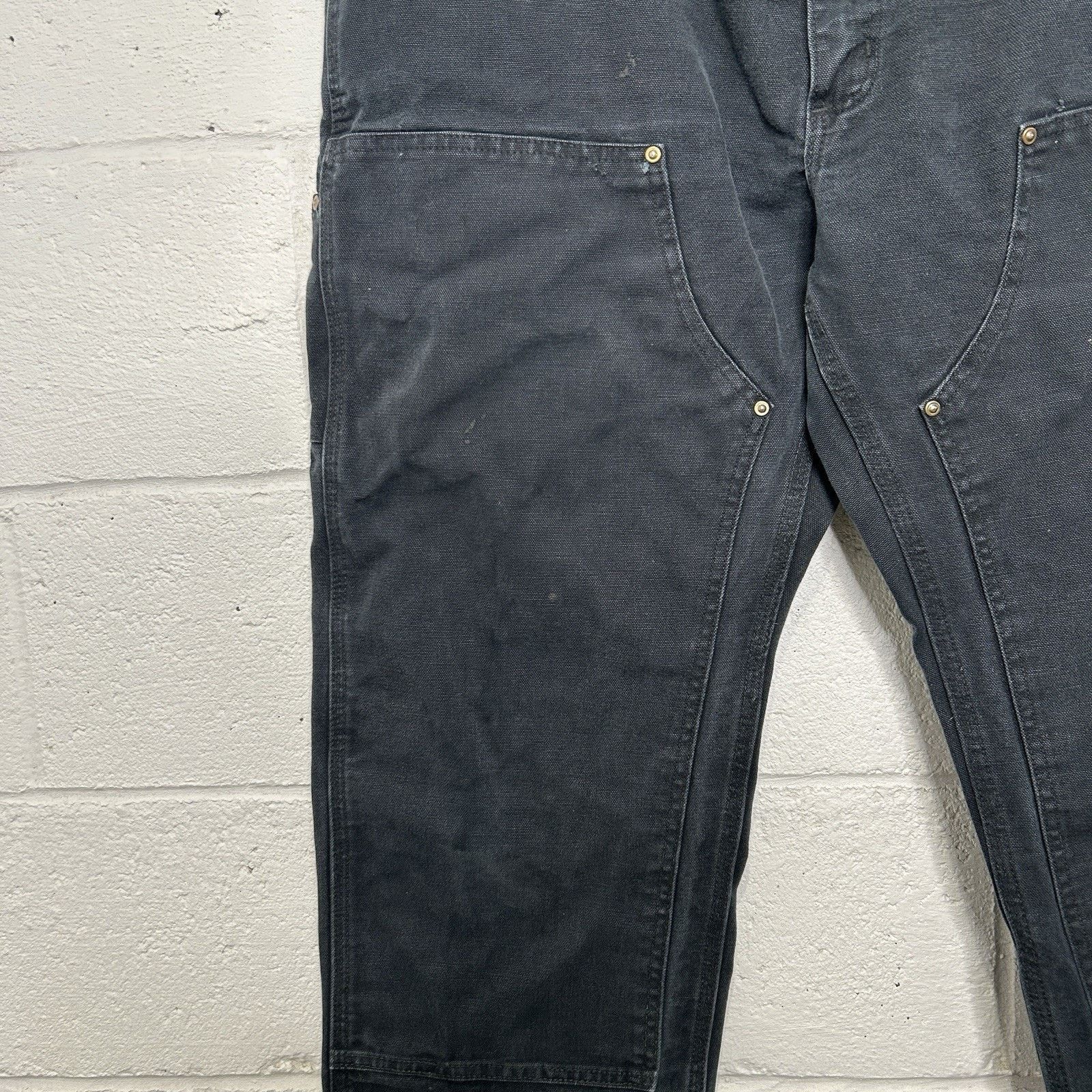 Carhartt Vintage Carhartt DoubleKnee Carpenter Pants “Black” B01 Size US 36 / EU 52 - 3 Thumbnail
