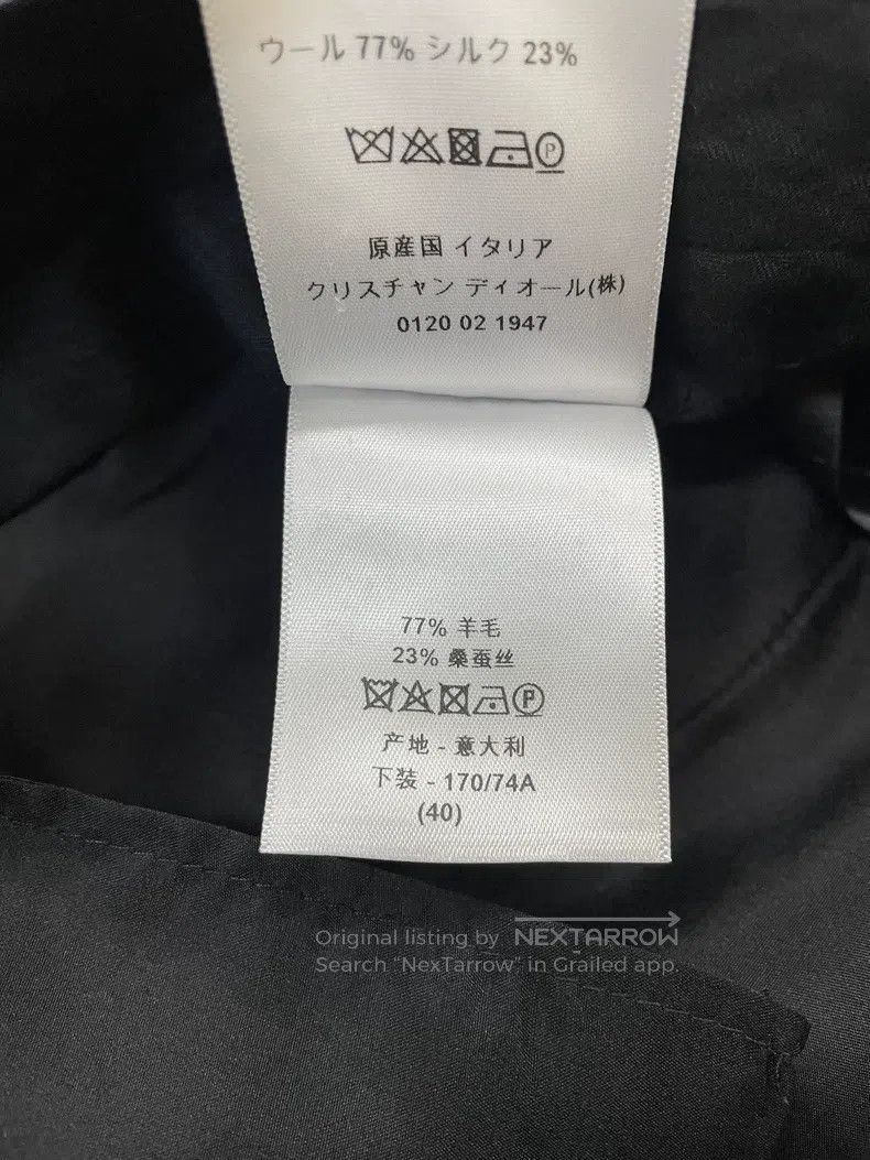 Dior Dior Black wide-leg trousers and casual trousers Size 26" / US 2 / IT 38 - 5 Thumbnail