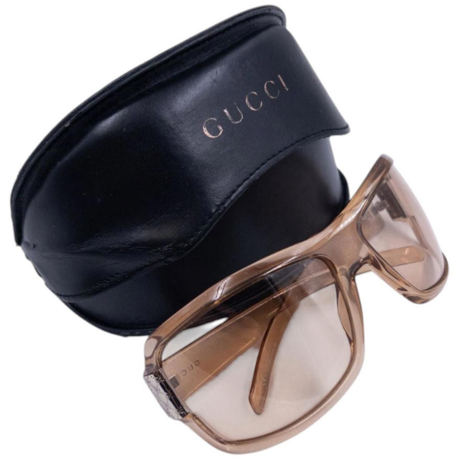 Gucci Vintage Gucci Monogram Sunglasses Size ONE SIZE - 8 Thumbnail