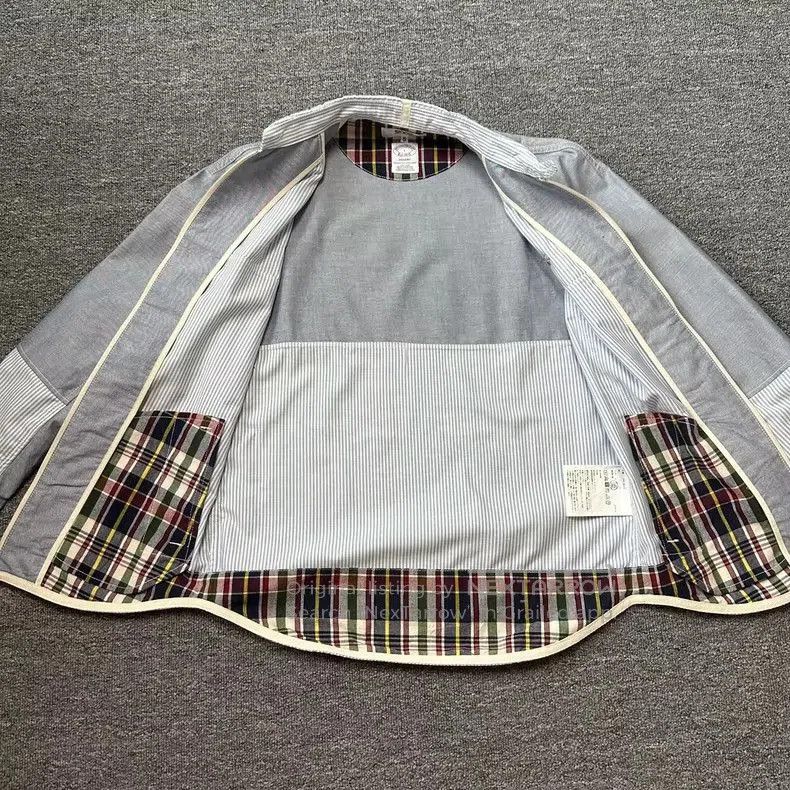 Junya Watanabe JUNYA WATANABE MAN × Brooks Brothers Shirt Jacket Size US XXS / EU 40 - 4 Thumbnail
