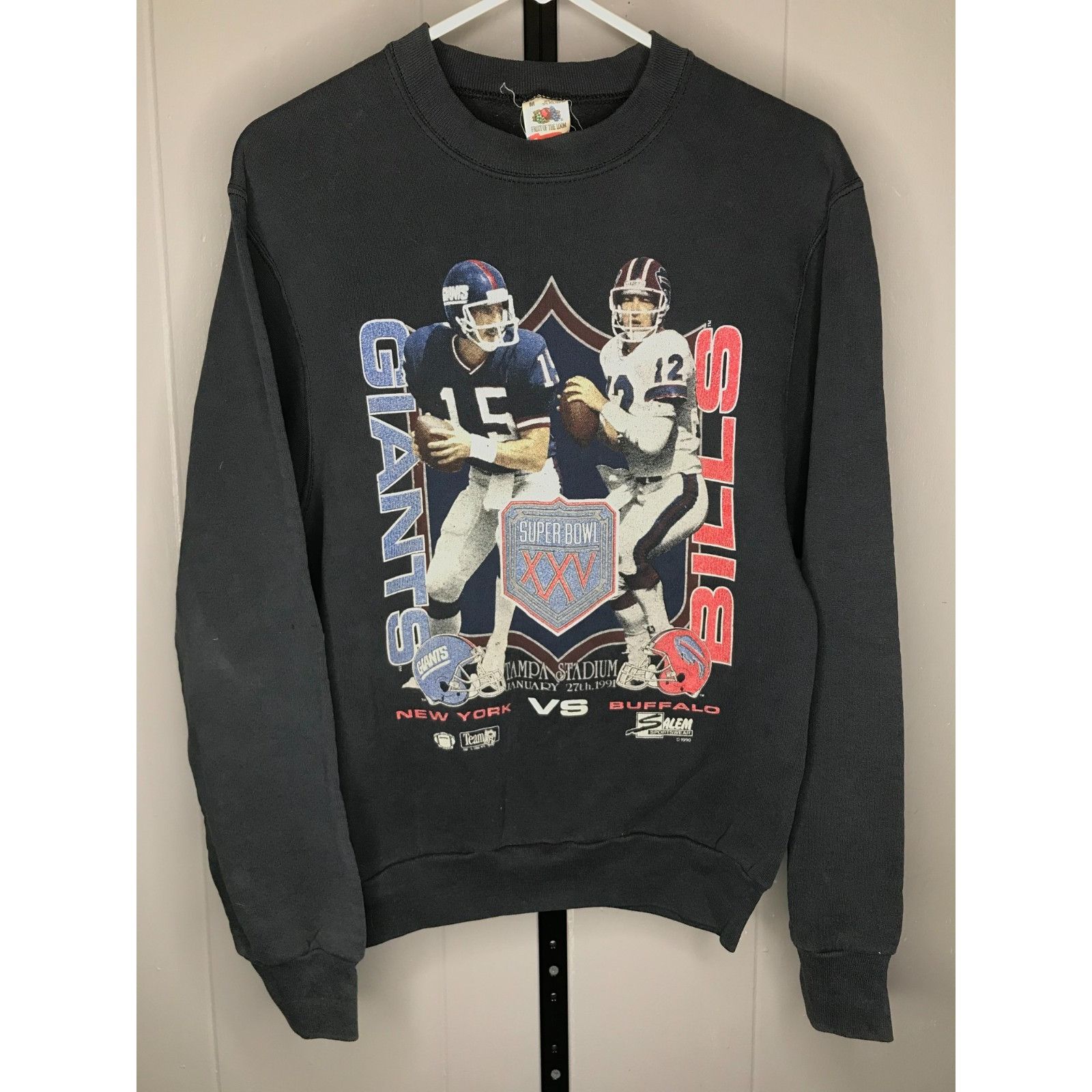 Salem Sportswear Vtg 1991 Buffalo Bills Super Bowl Made U.S.A Salem Sportswea Size US M / EU 48-50 / 2 - 1 Thumbnail