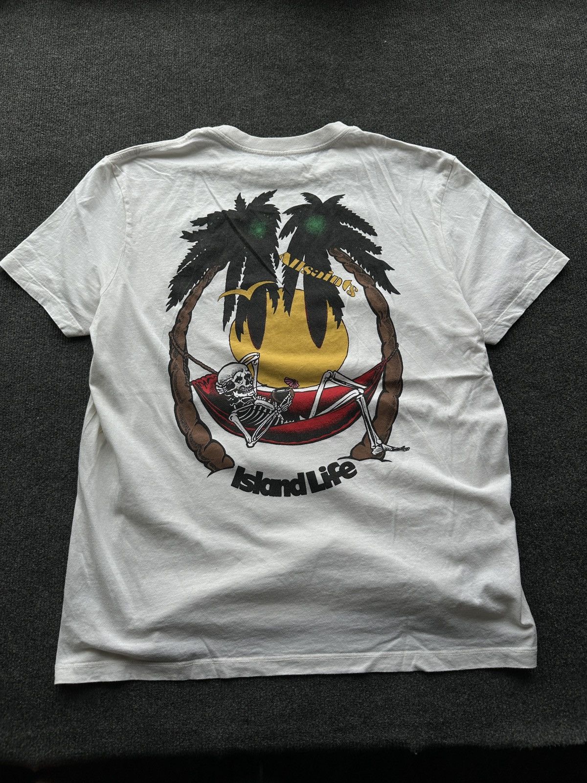 Allsaints 🚨ALLSAINTS WHITE SURF T-SHIRT LUXURY OPIUM Y2K LUXURY Size US M / EU 48-50 / 2 - 11 Thumbnail