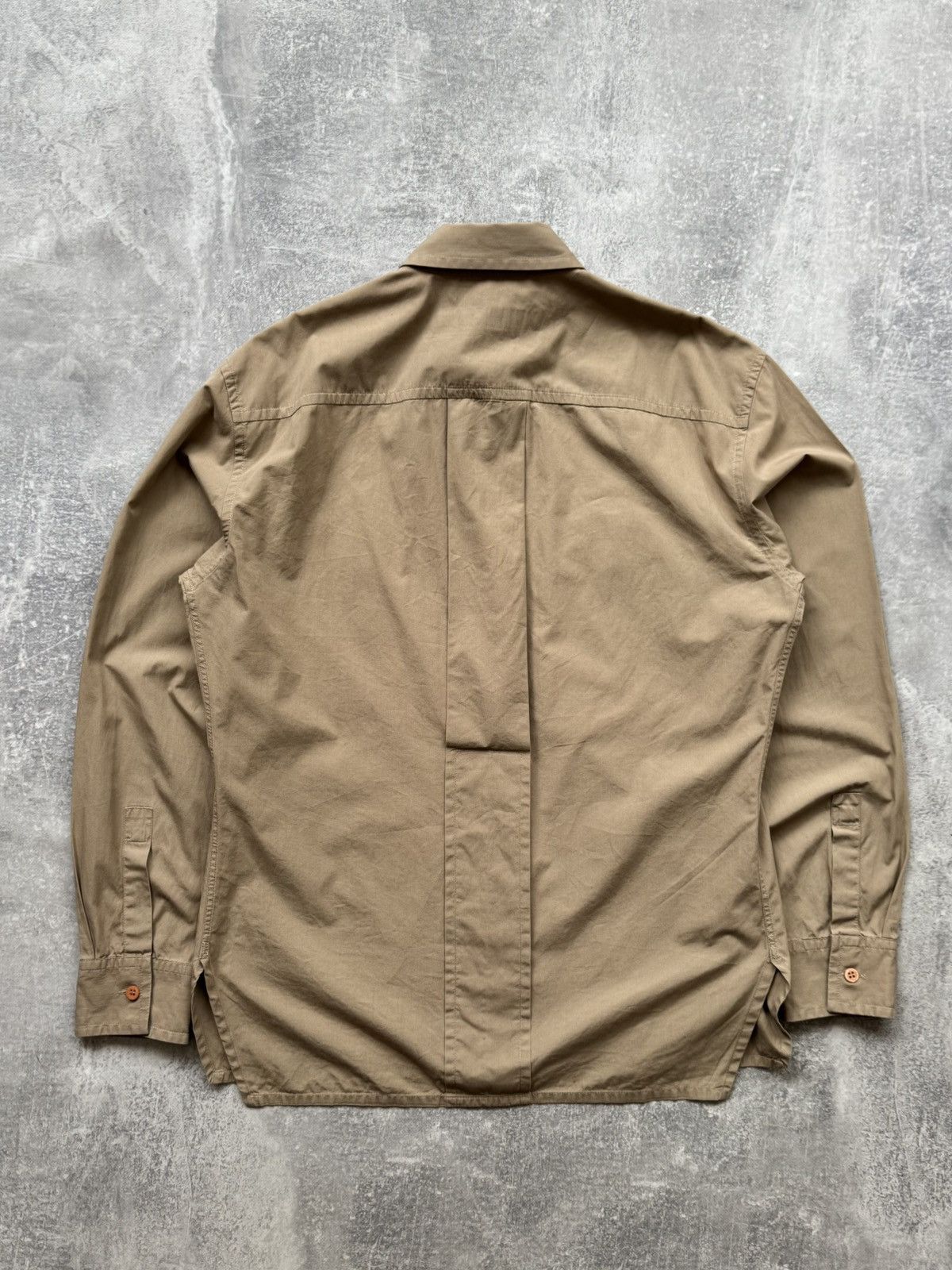 Dirk Bikkembergs Dirk Bikkembergs Tech Shirt Button Up Long Sleeve Size US XL / EU 56 / 4 - 7 Thumbnail