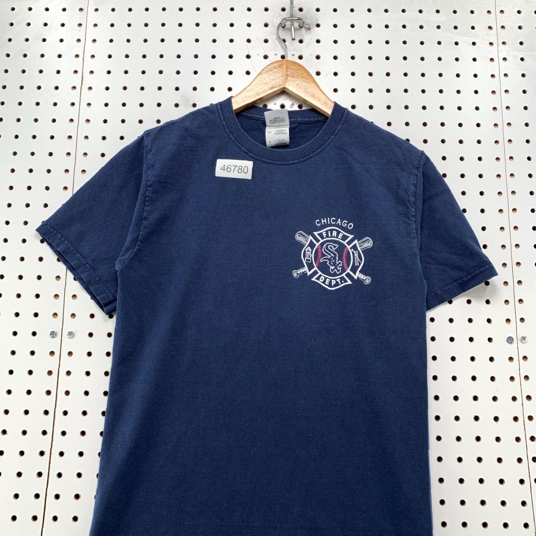 MLB CFD Chicago Fire Department White Sox Shirt Mens Small Blue MLB Baseball Shirt Size US S / EU 44-46 / 1 - 4 Thumbnail