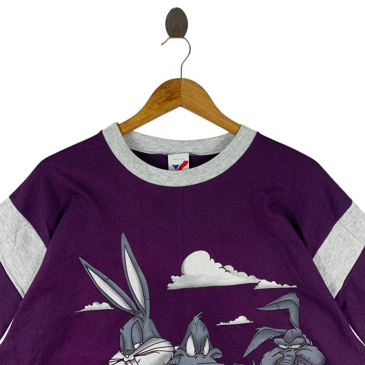 Warner Bros Vintage WARNER BROS LOONEY TUNES all characters printed tee Size US L / EU 52-54 / 3 - 2 Thumbnail