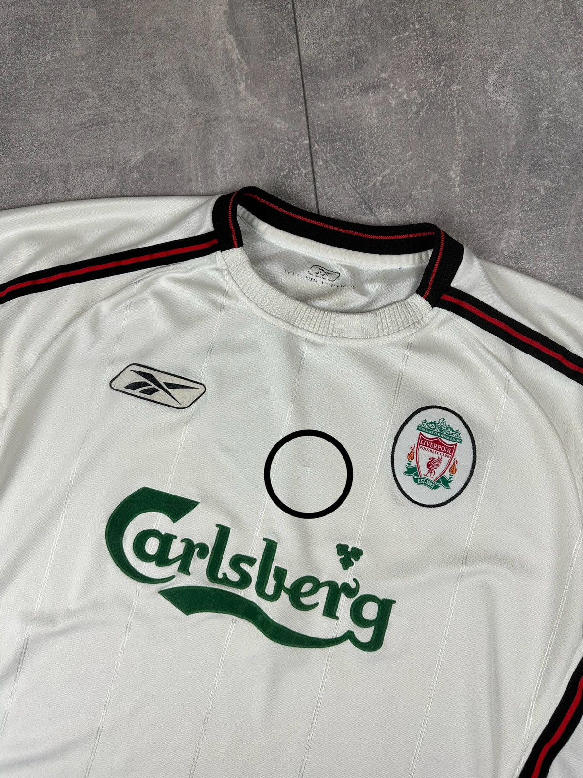 Reebok Reebok Liverpool Fc Away 2003/05 Soccer Jersey Size US XL / EU 56 / 4 - 6 Thumbnail