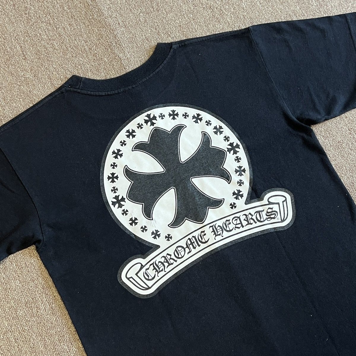 Chrome Hearts Chrome Hearts Cross vintage Tee Size US M / EU 48-50 / 2 - 1 Thumbnail