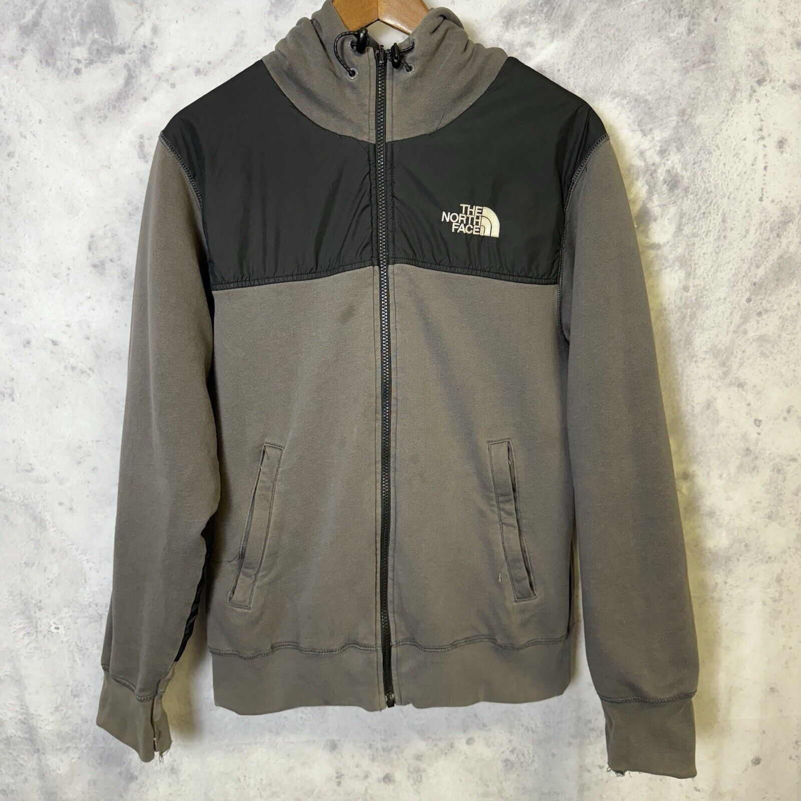 The North Face The North Face Reversible Jacket Hooded Mens Small Black/Gra Size US S / EU 44-46 / 1 - 3 Thumbnail