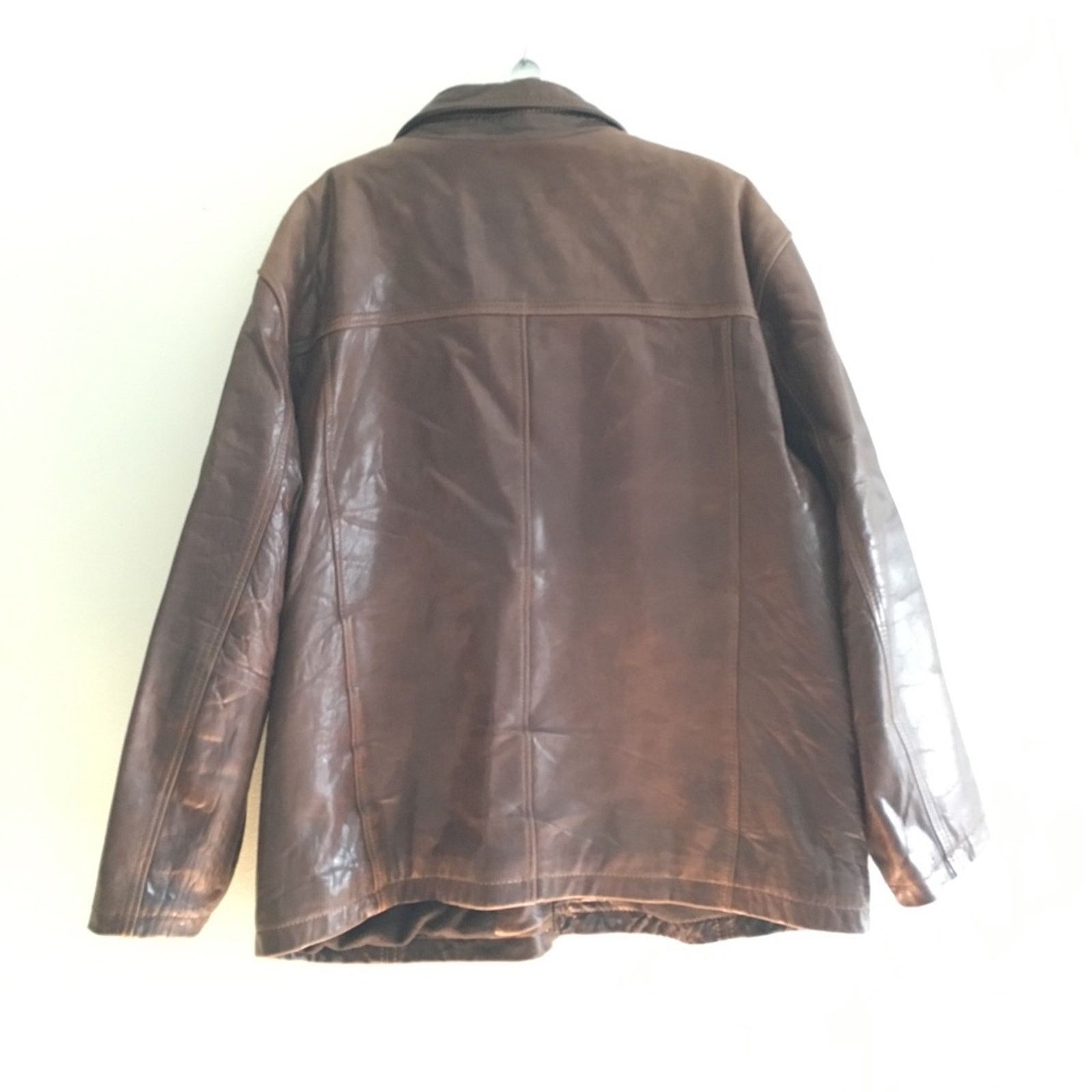 Danier Danier brown leather jacket Size US XXL / EU 58 / 5 - 2 Thumbnail