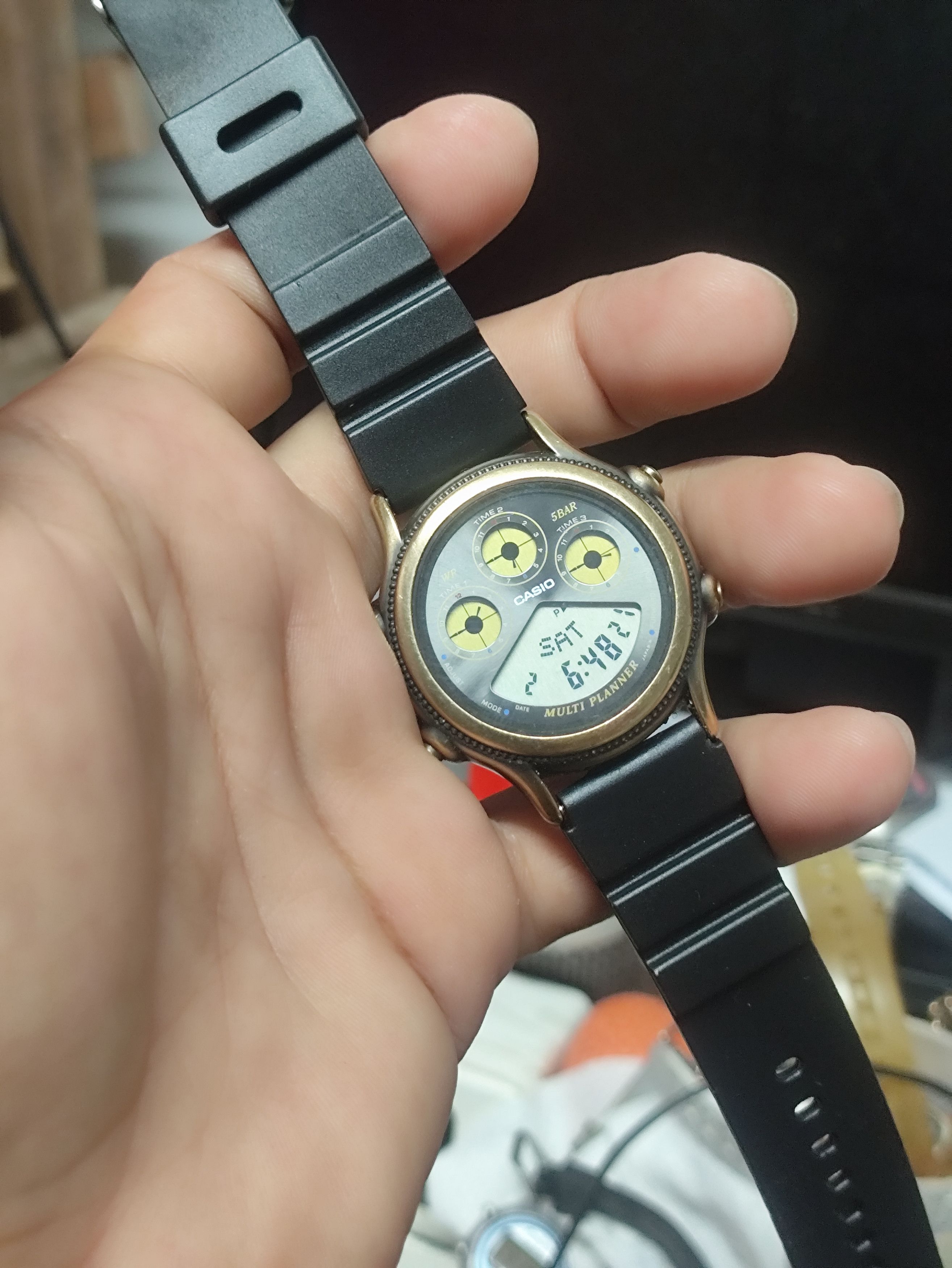 Casio SUPER RARE💥 CASIO BGP-250 AKA RALLY EYE. MADE IN JAPAN Size ONE SIZE - 3 Thumbnail