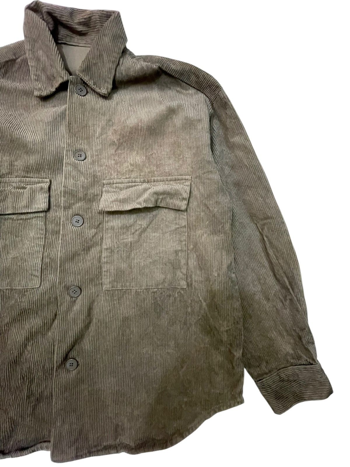 GU × Japanese Brand GU Corduroy Overshirt Jacket Size US M / EU 48-50 / 2 - 3 Thumbnail