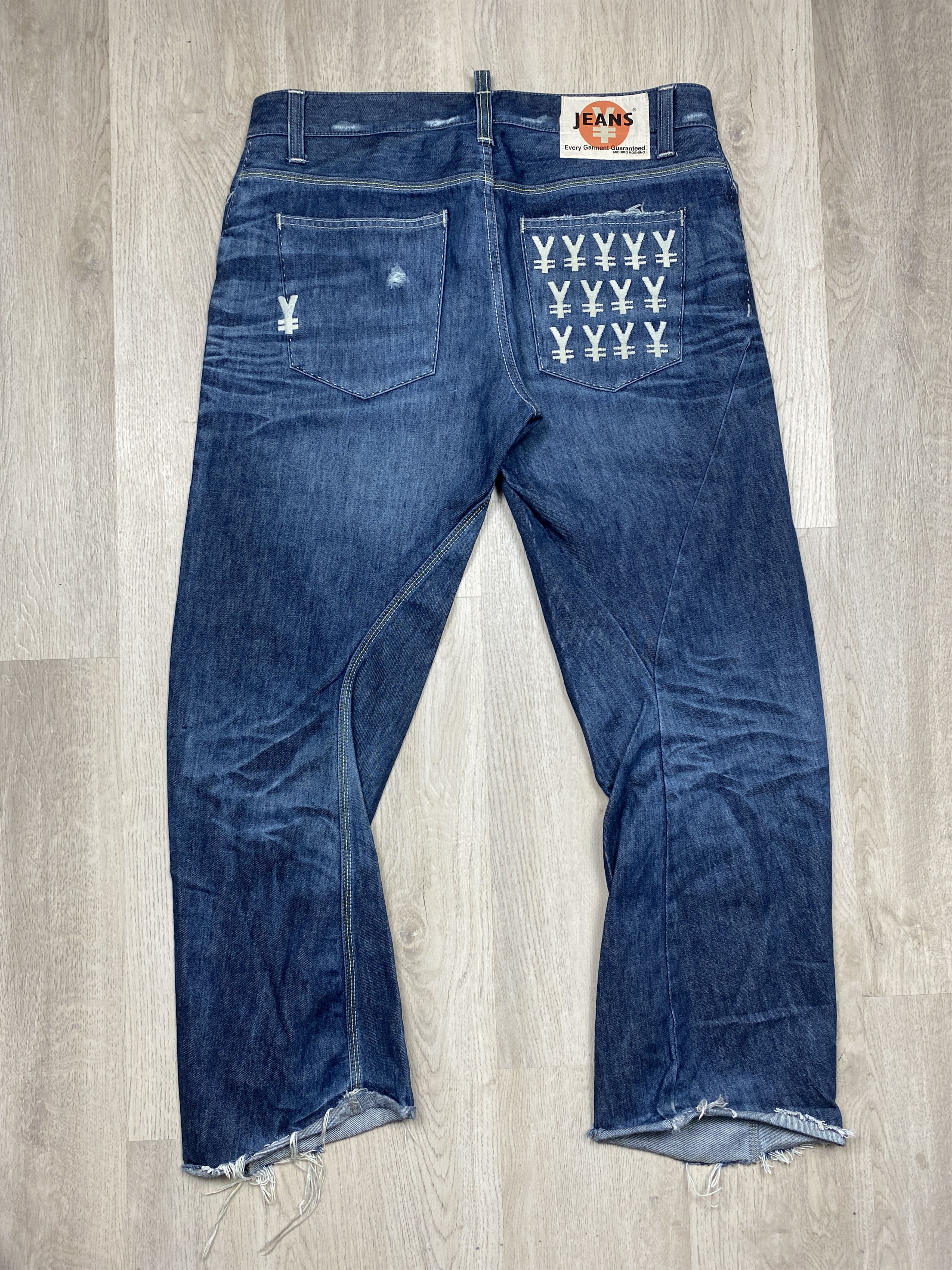 Michiko Koshino Vintage Japanese Denim Pants Jeans