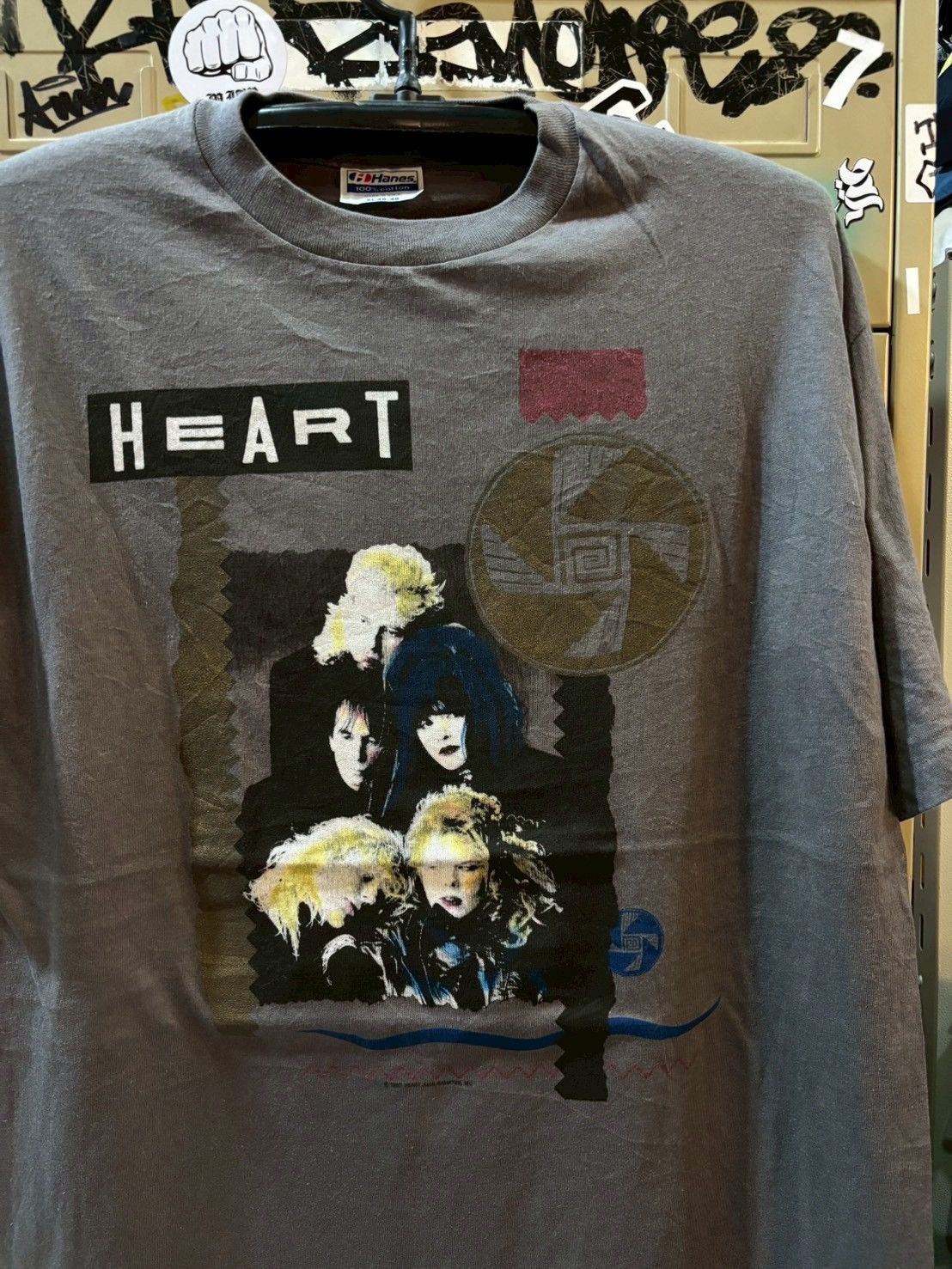 Band Tees Heart 1987’s Size US XL / EU 56 / 4 - 2 Thumbnail