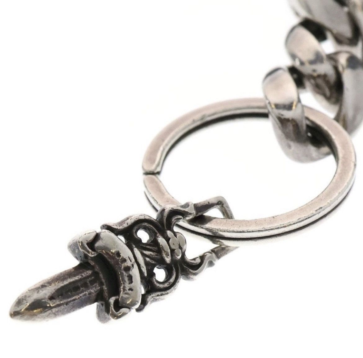 Chrome Hearts Chrome Hearts Classic Link Keychain Silver Size ONE SIZE - 5 Thumbnail