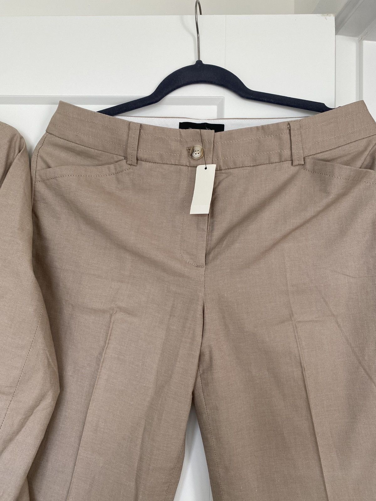 Talbots Talbots NWT 2pc Sz 6 Cotton Business Blazer And Pant Suit Size M / US 6-8 / IT 42-44 - 7 Thumbnail