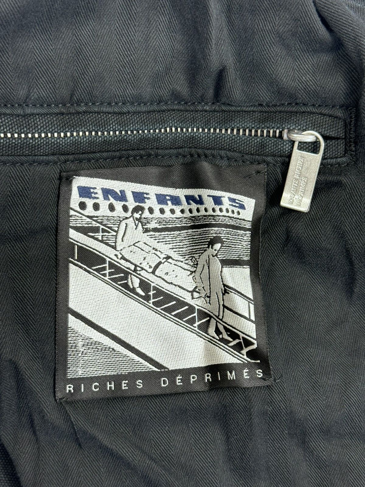 Enfants Riches Deprimes LOGO PRINT DISTRESSED JACKET Size US M / EU 48-50 / 2 - 7 Thumbnail