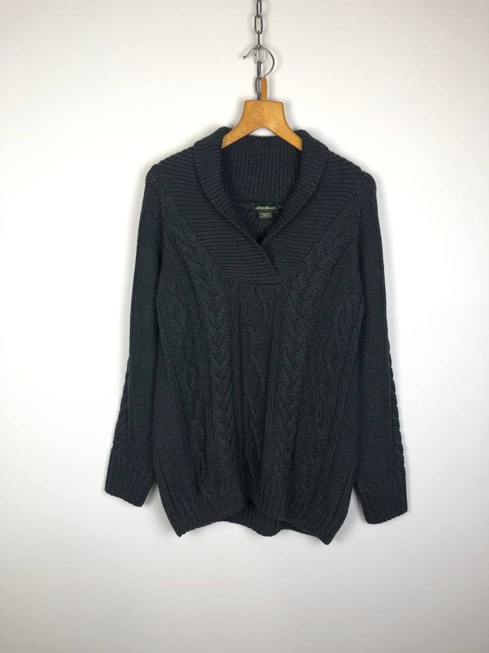Eddie Bauer Eddie Bauer Cable Knit Cardigan Sweater size L Size US L / EU 52-54 / 3 - 1 Thumbnail