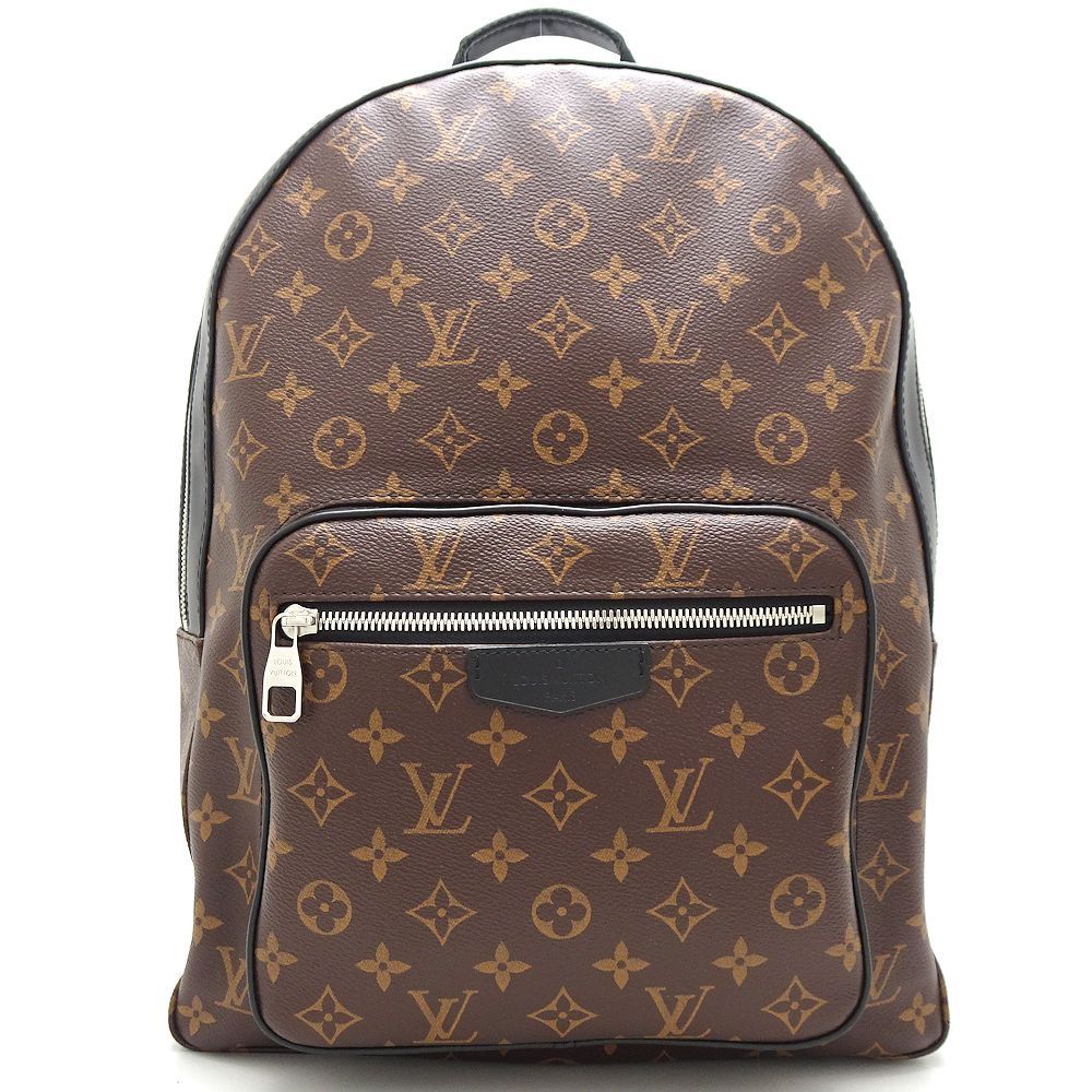 Louis Vuitton Josh Monogram Macassar Backpack Brown Black
