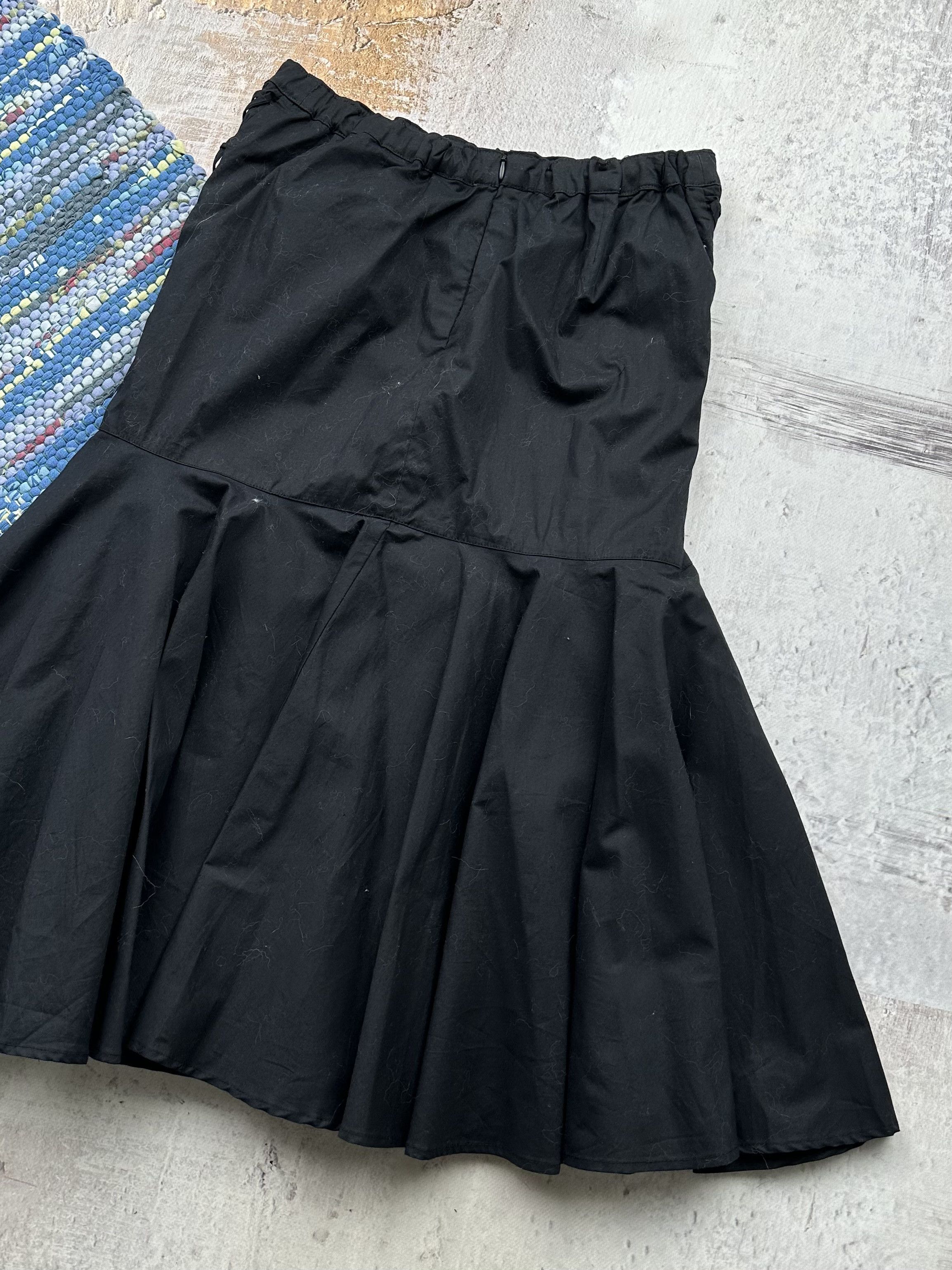 Vintage Vintage Super Flared Skirt With Bondage A213(62) Size 27" / US 4 / IT 40 - 6 Thumbnail