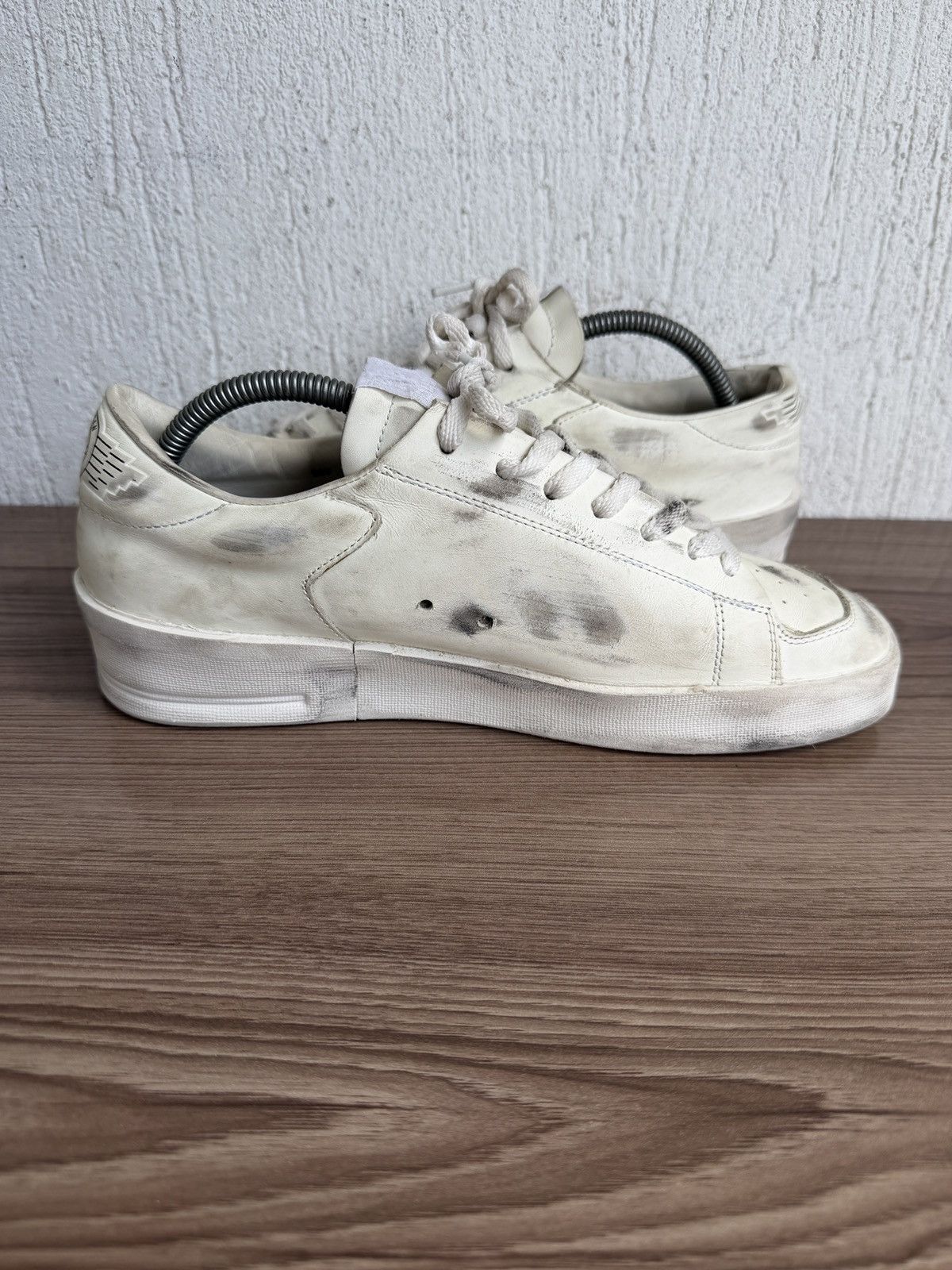 Golden Goose Limited edition distress stardan trainer Size US 6.5 / EU 39-40 - 11 Thumbnail