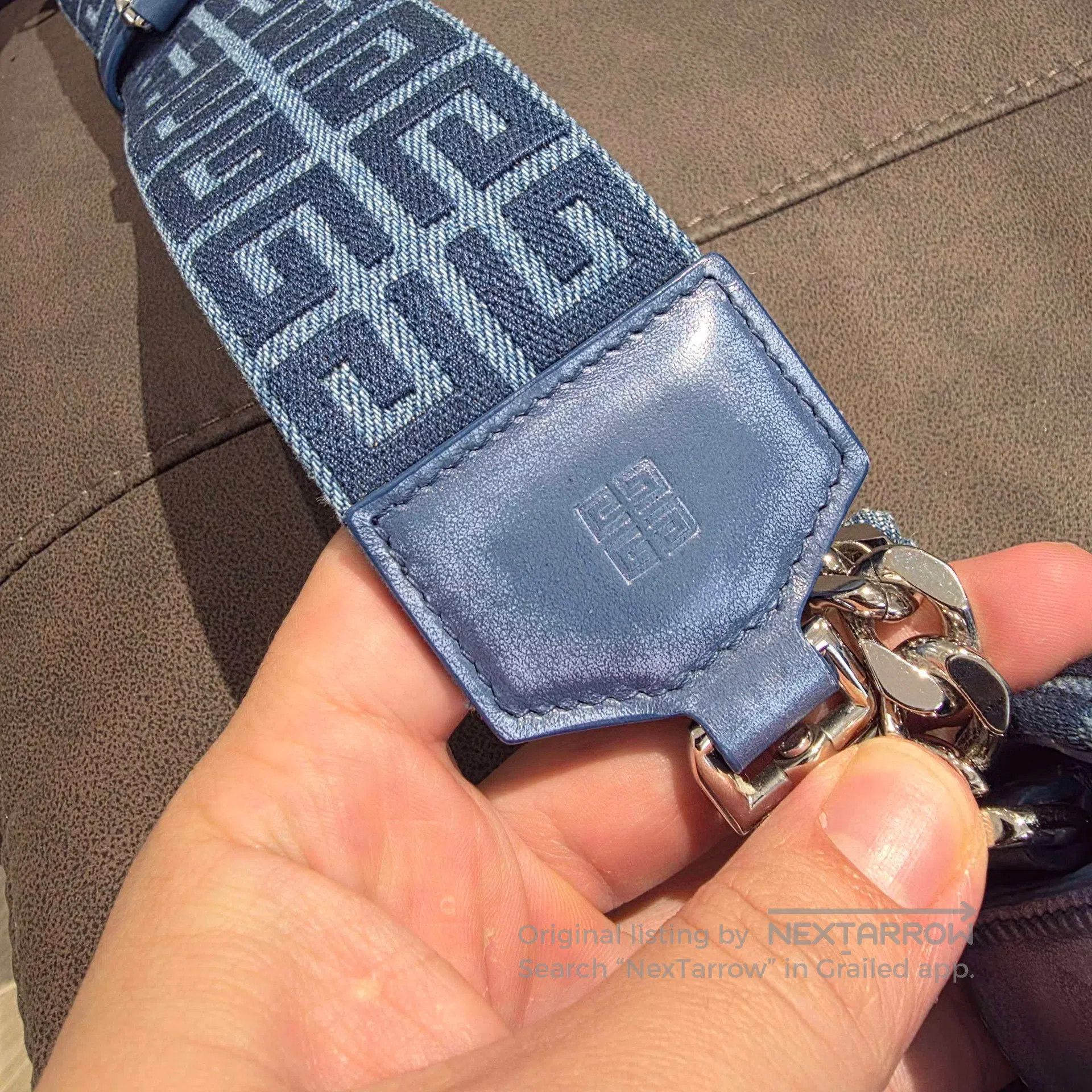 Givenchy Givenchy 4G Tannin-embossed Single Shoulder Bag with Jeans Size ONE SIZE - 5 Thumbnail