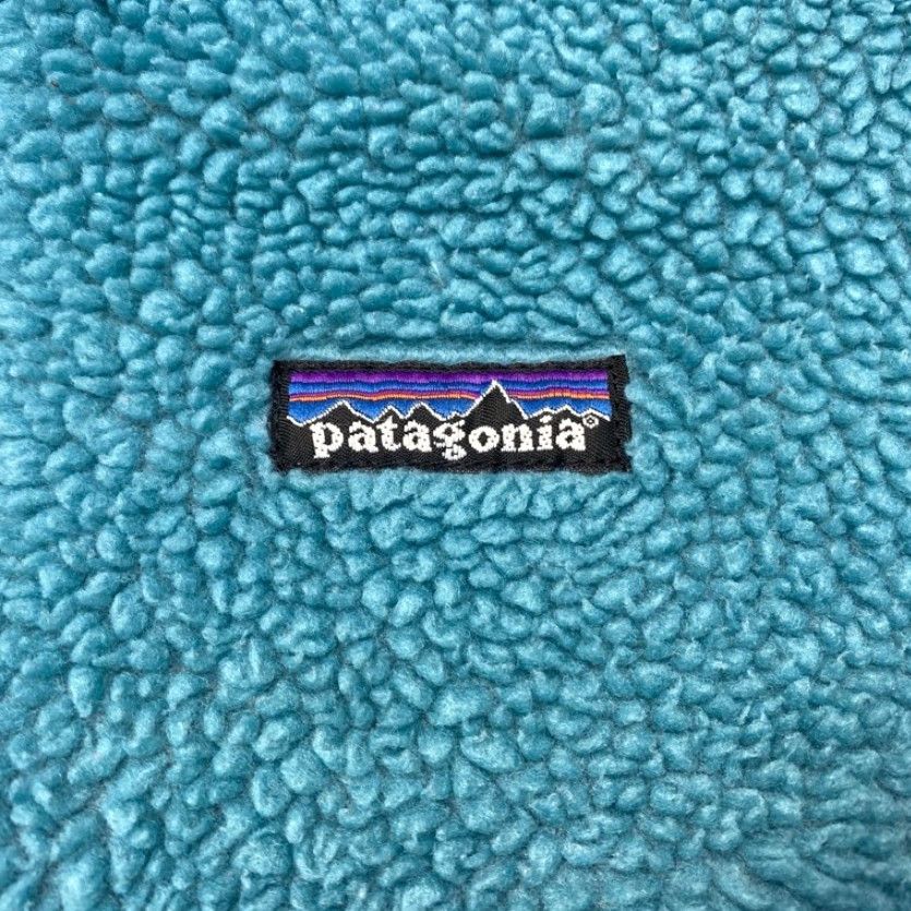 Patagonia VINTAGE? No, item not vintage per data. Title: Patagonia Women's Jacket Deep Pile Fleece Retro X Full Zip Aqua Sherpa Small 8129 Size S / US 4 / IT 40 - 6 Thumbnail