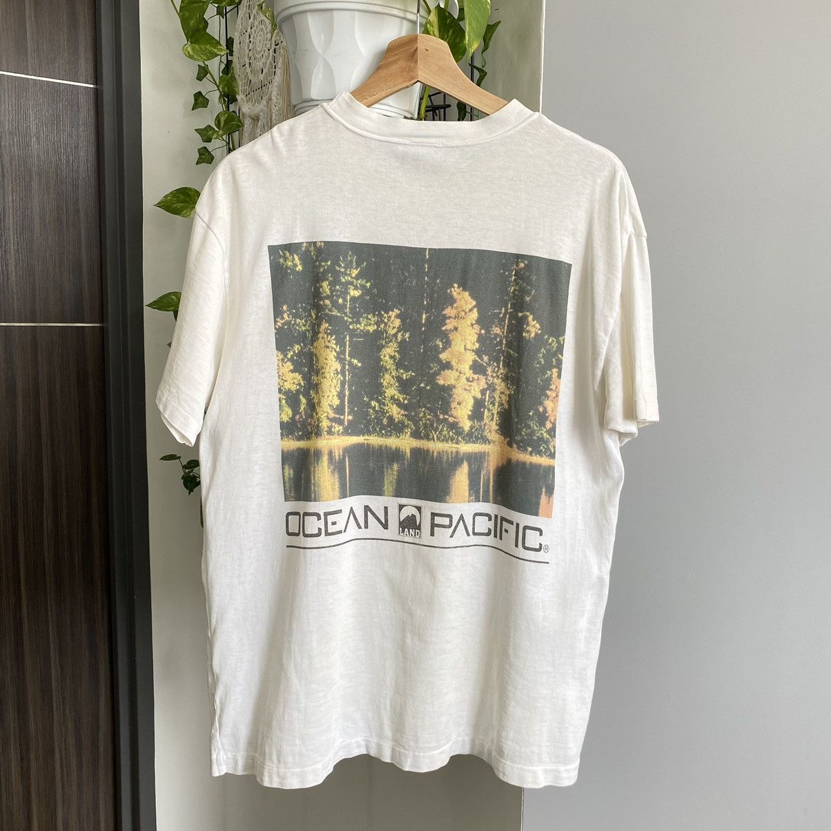 Ocean Pacific Vintage 90s Ocean Pacific Surf ERD GRUNGE THRASHED FADED TEE Size US L / EU 52-54 / 3 - 1 Thumbnail