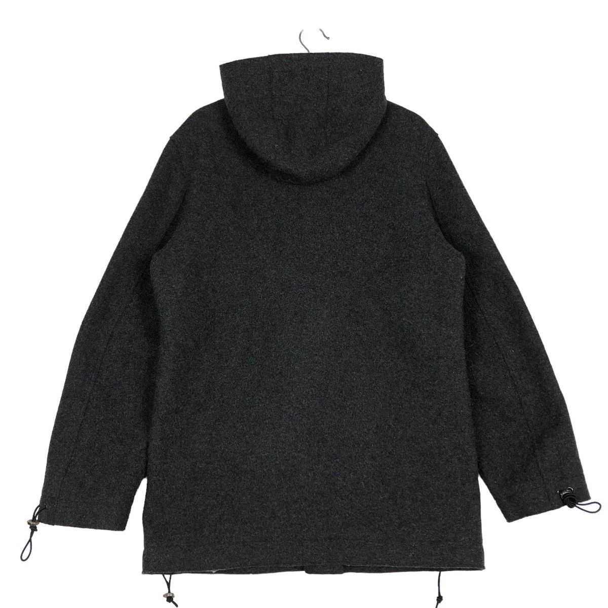 Issey Miyake 🔥Rich Black - Wool Hunting Jacket Double Layer Tete Homme Size US L / EU 52-54 / 3 - 7 Thumbnail