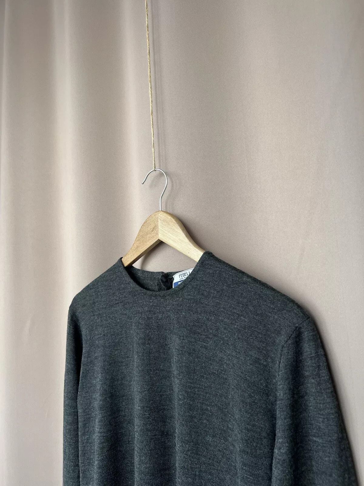 Fedeli Fedeli Franz Sauer Köln Wool Jumper Womens Size 42 (S/M) Size S / US 4 / IT 40 - 4 Thumbnail