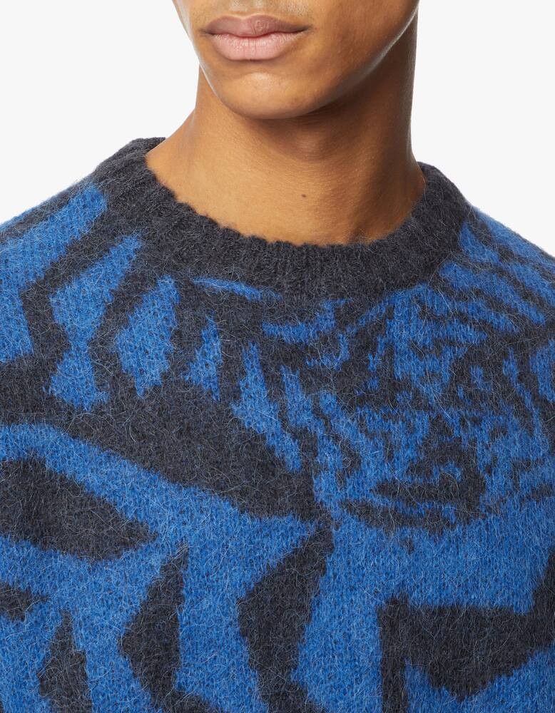 Wood Wood 50/L - Alpaca/Wool - Beckett Jacquard Jumper Size US L / EU 52-54 / 3 - 2 Thumbnail