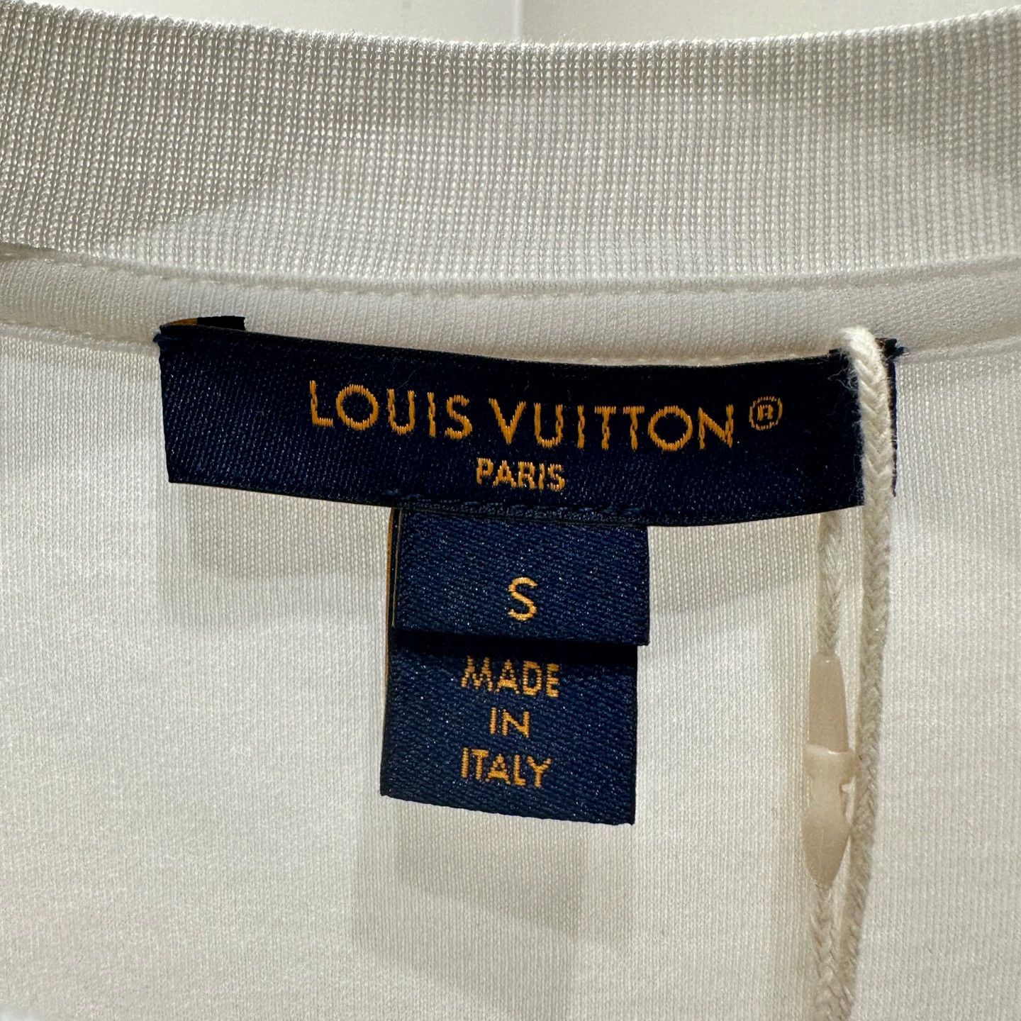 Louis Vuitton LV 25SS Chain Logo Print Short-Sleeve T-shirt S Size S / US 4 / IT 40 - 3 Thumbnail